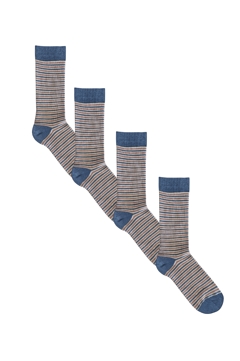 Bio-Baumwoll-Socken Unisex – 4er Pack - Evermind.eco