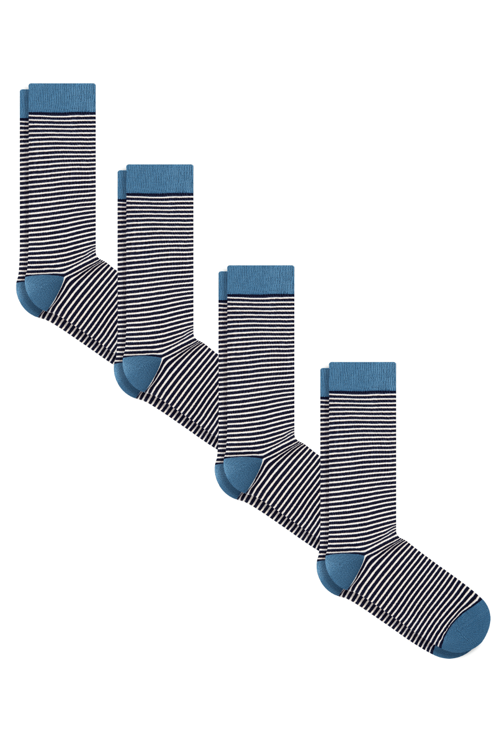 Bio-Baumwoll-Socken Unisex – 4er Pack - Evermind.eco