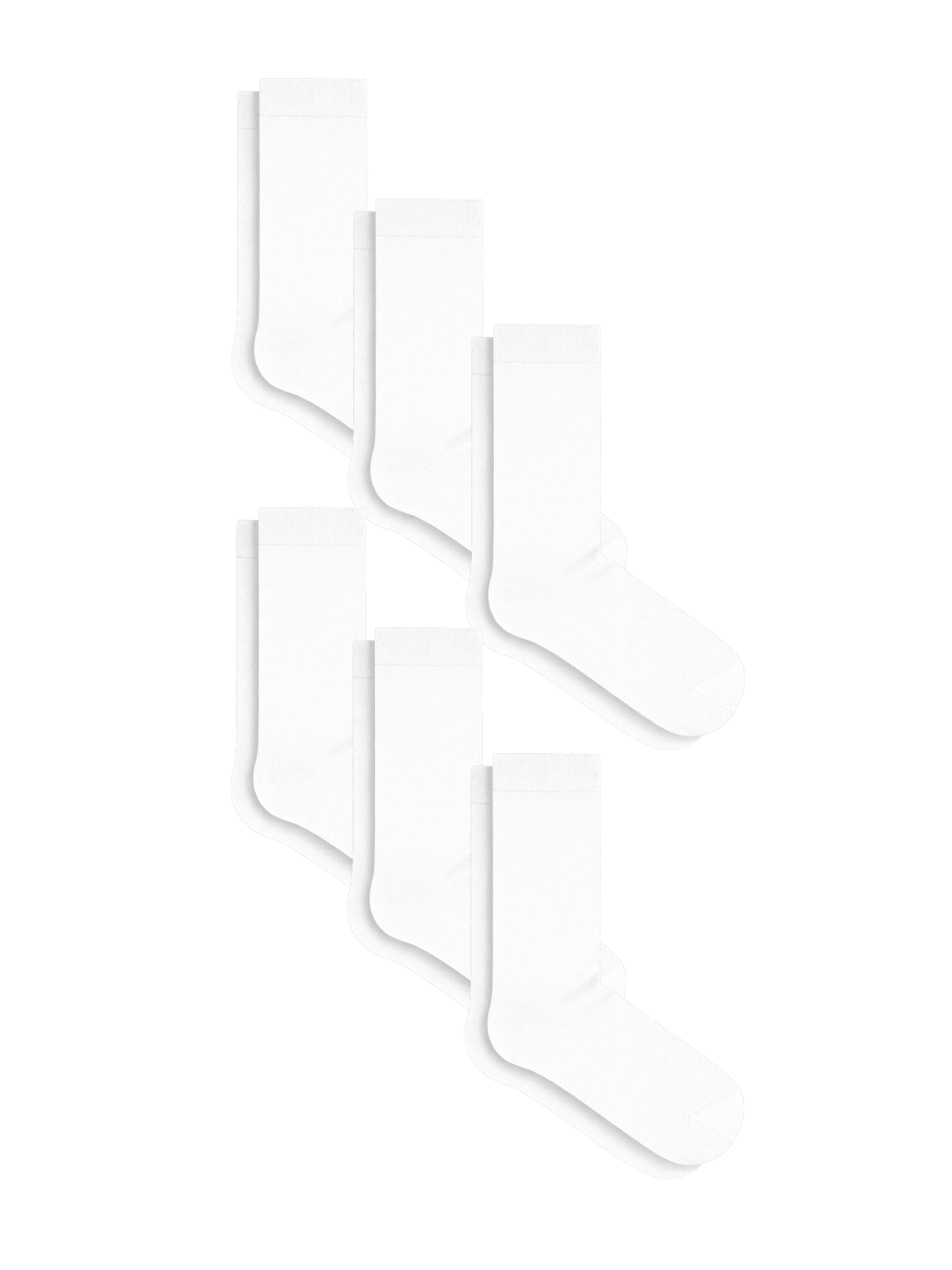 Bio-Baumwoll-Socken Unisex - 6er-Pack - Evermind.eco