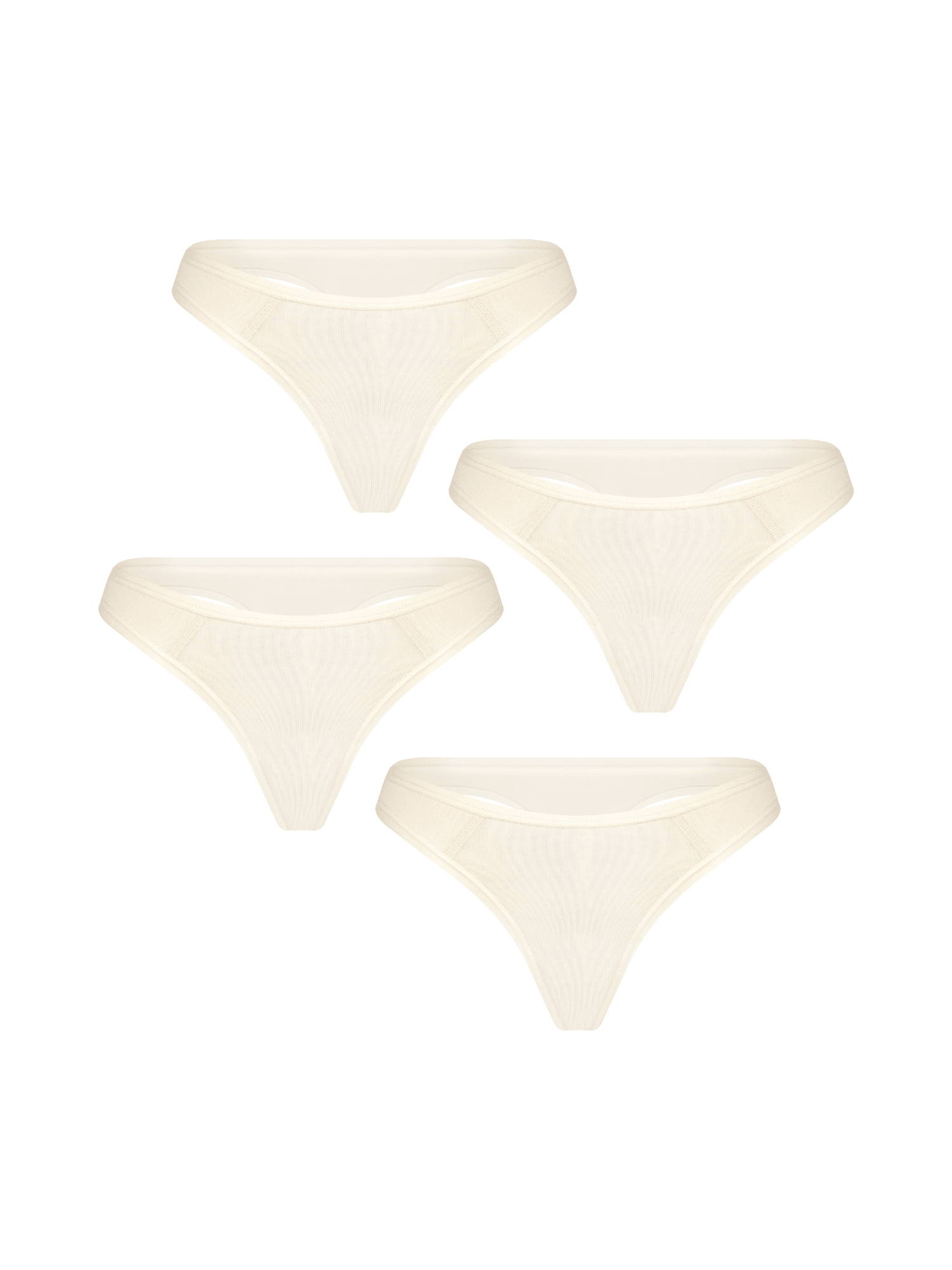 Bio-Baumwoll-String - 4er Pack - Evermind.eco