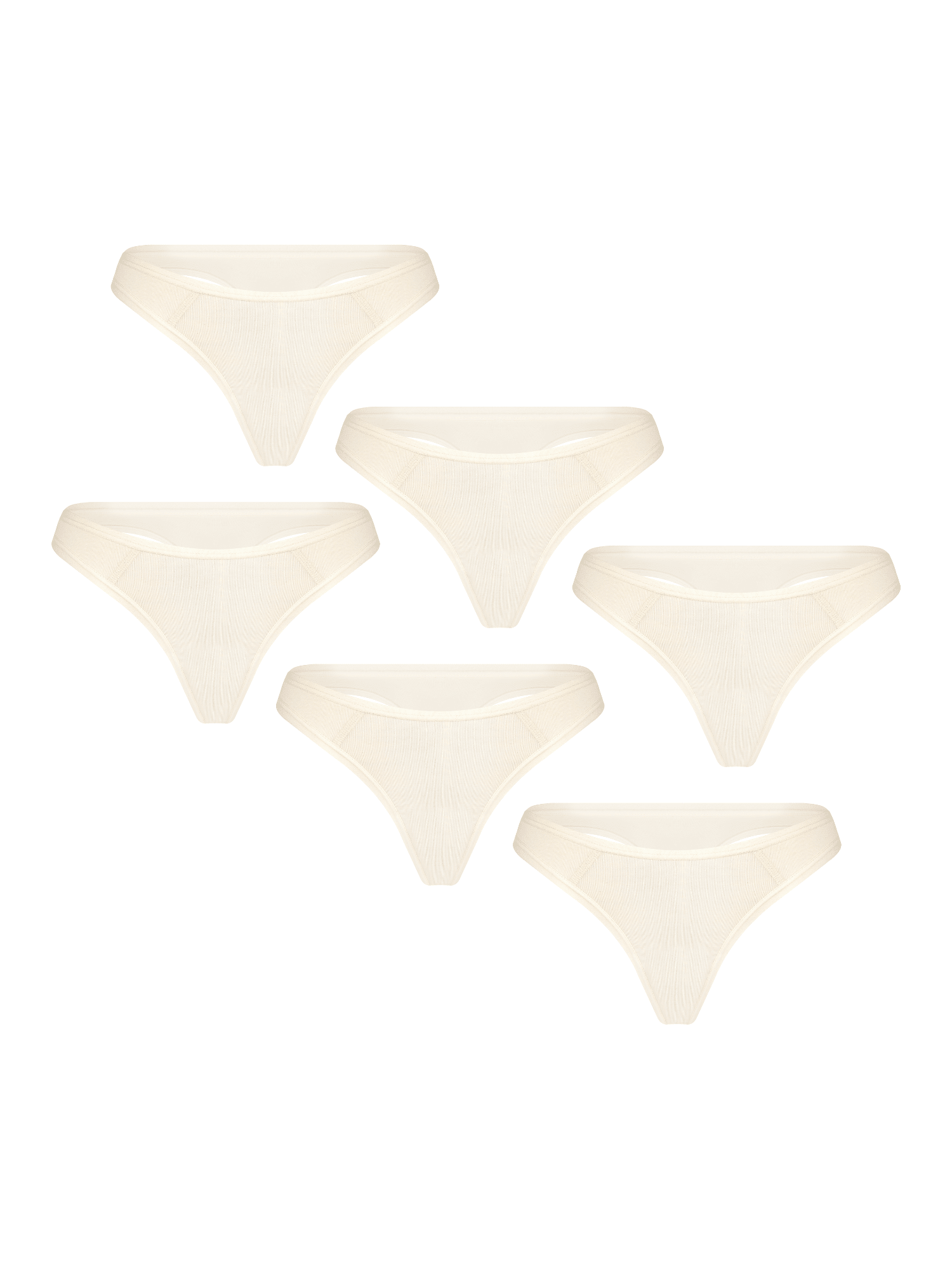 Bio-Baumwoll-String - 6er Pack - Evermind.eco