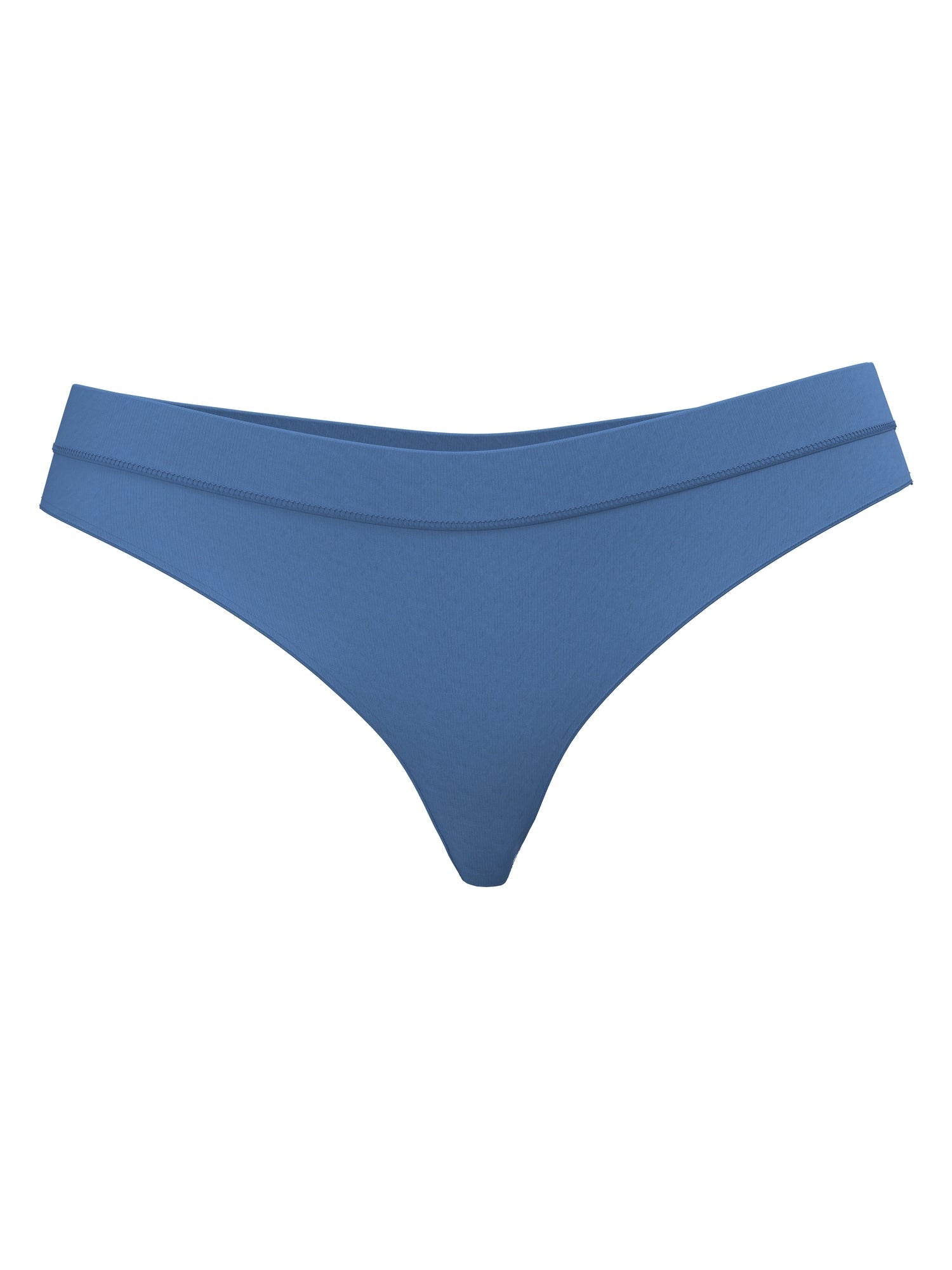 Bio-Baumwoll-String hoher Bund - 2er Pack - Evermind.eco