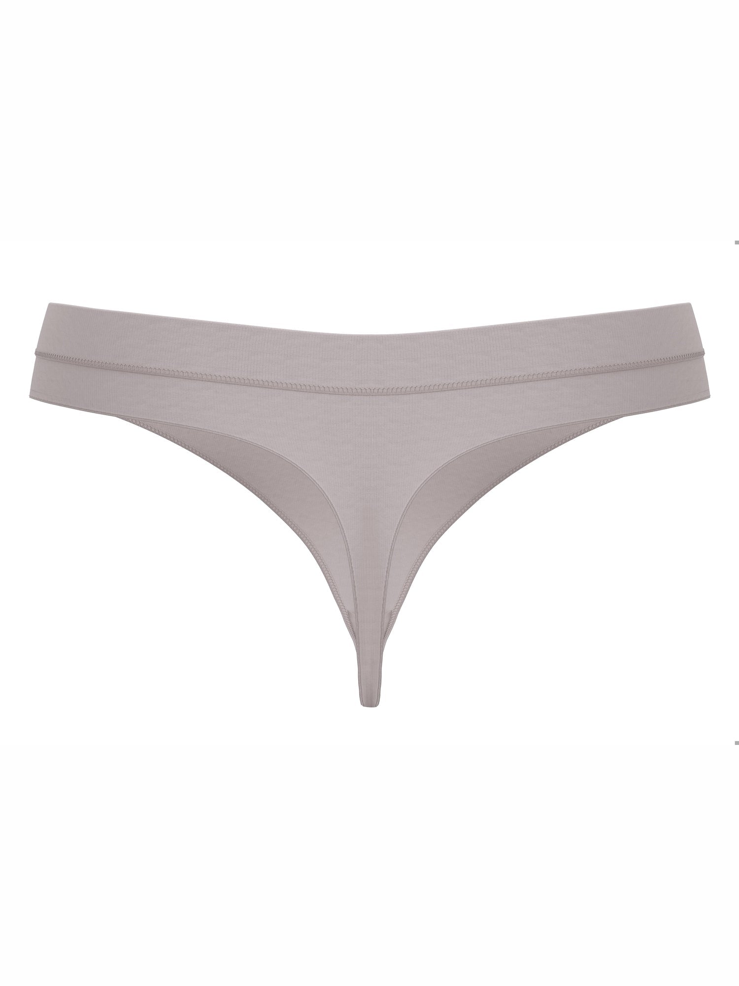 Bio-Baumwoll-String hoher Bund - 2er Pack - Evermind.eco