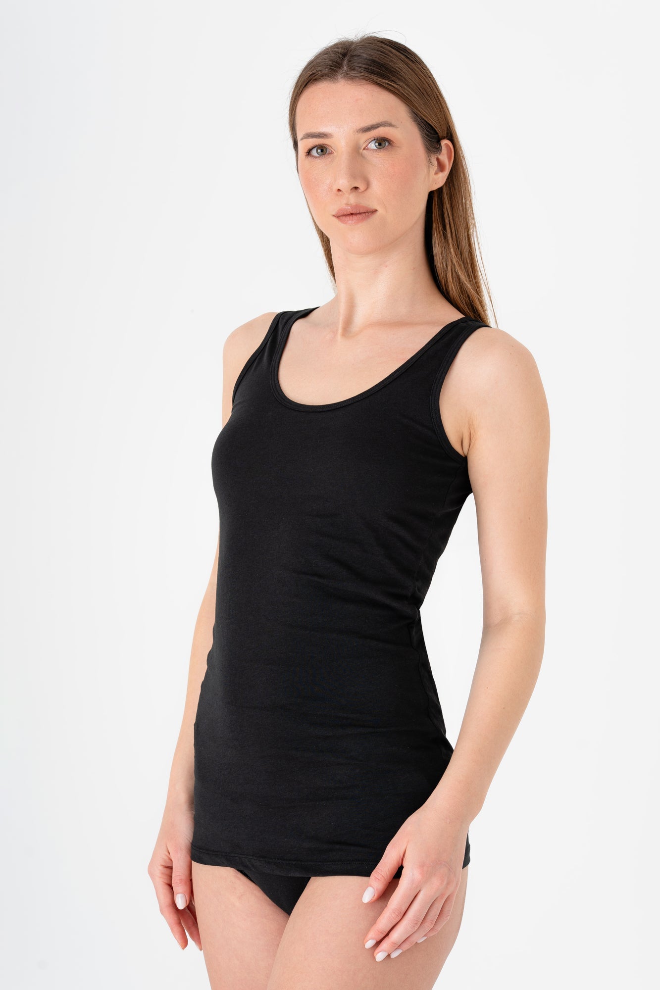 Bio-Baumwoll-Tanktop Basic - Evermind.eco