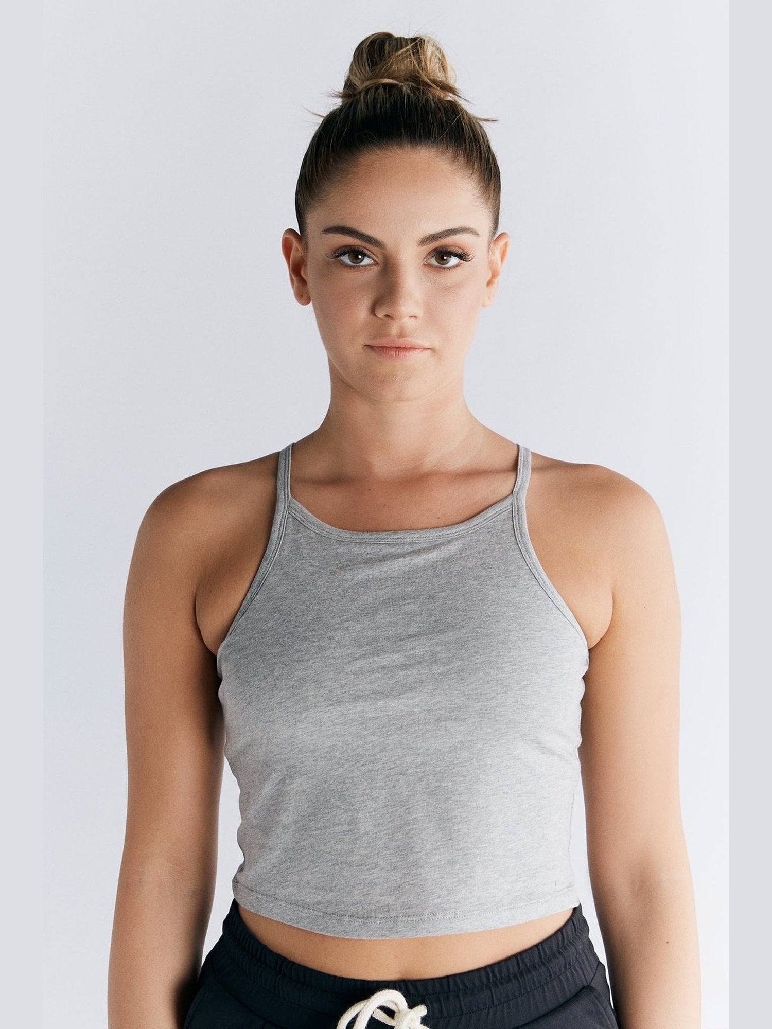 Bio-Baumwoll Top mit Bustier - Evermind.eco