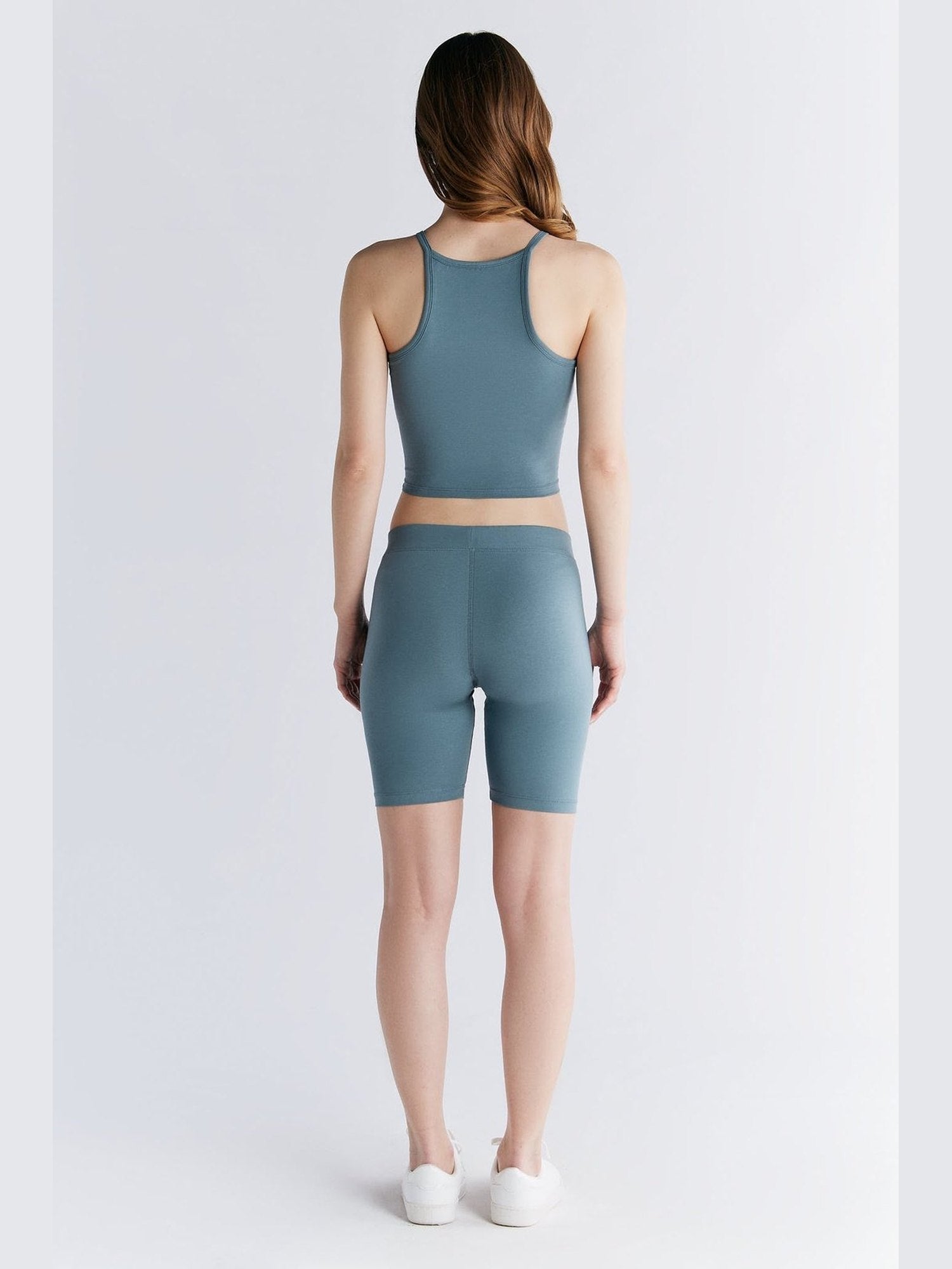Bio-Baumwoll Top mit Bustier - Evermind.eco