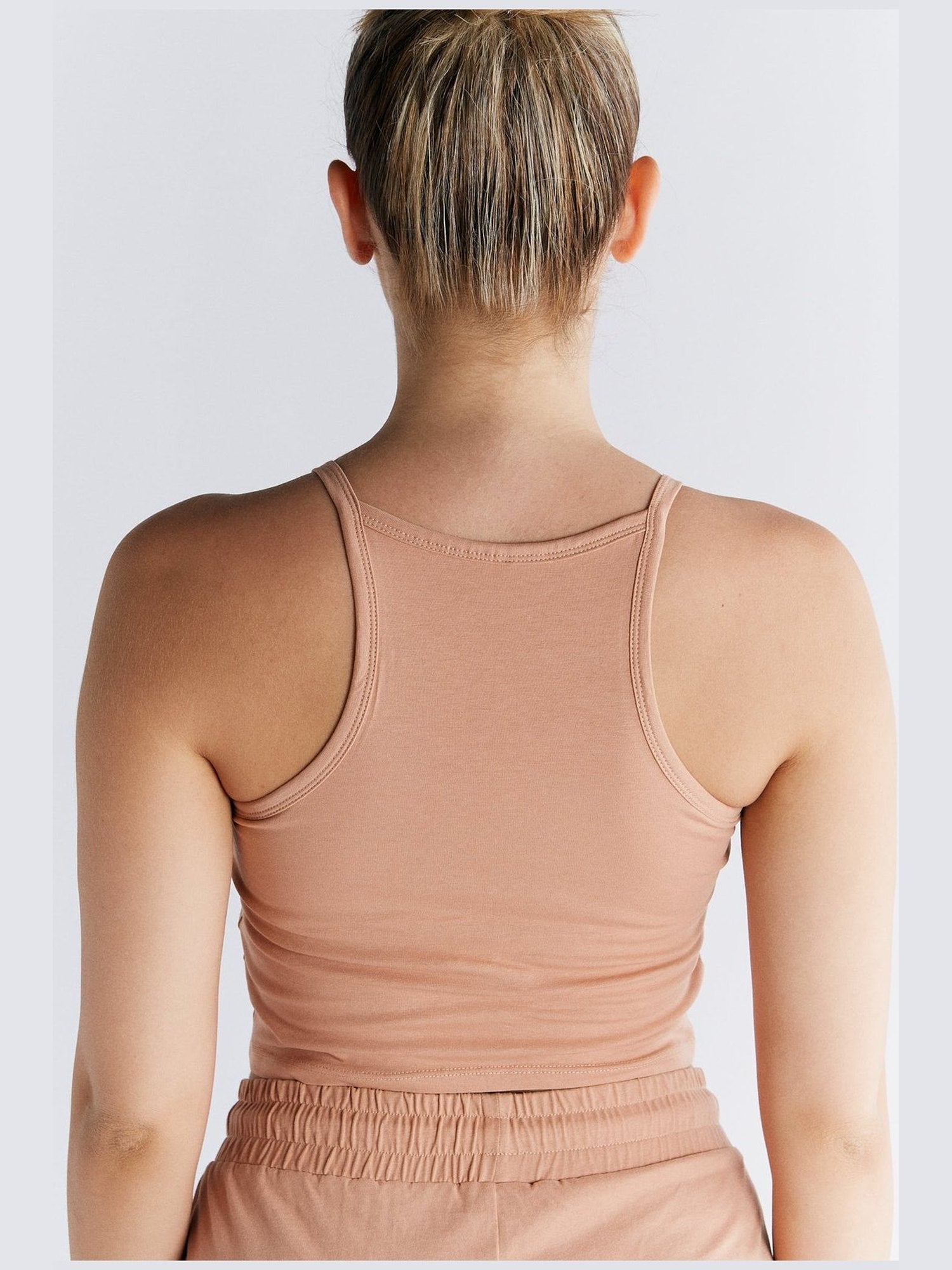 Bio-Baumwoll Top mit Bustier - Evermind.eco