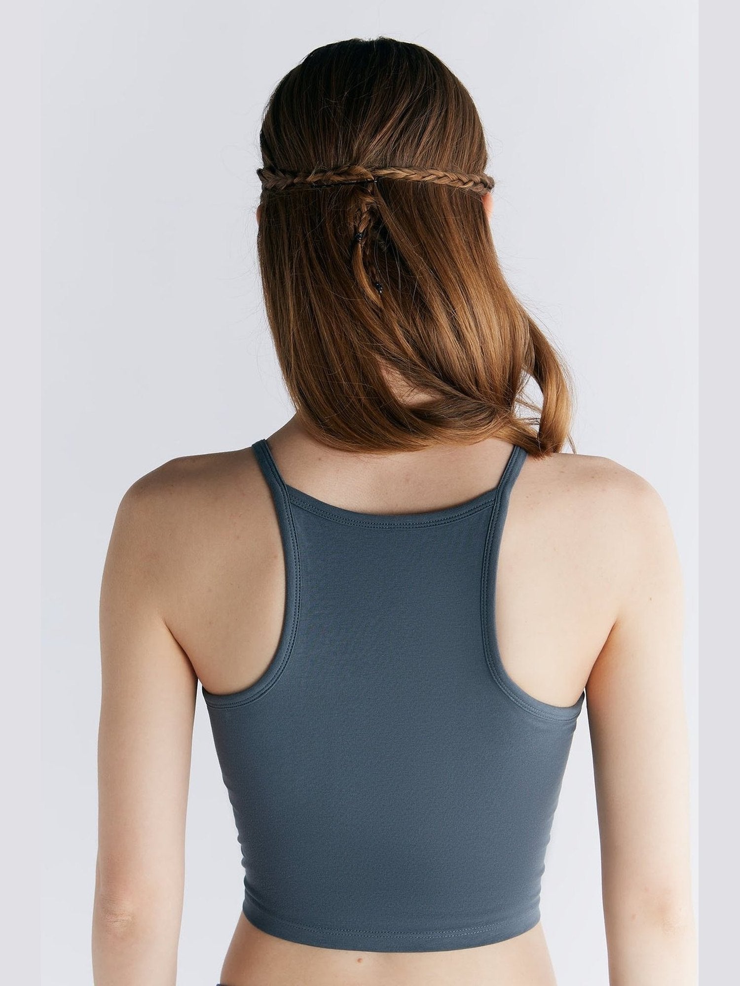 Bio-Baumwoll Top mit Bustier - Evermind.eco