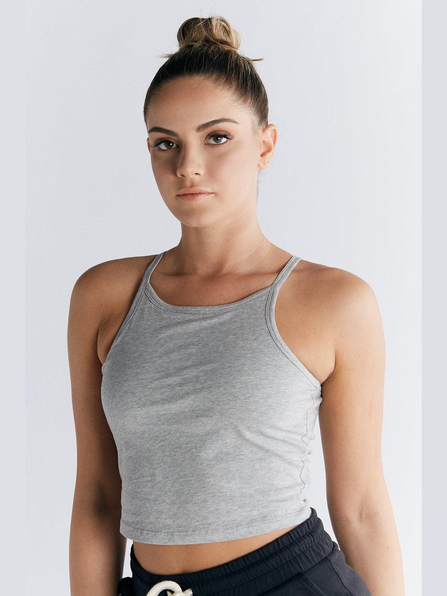 Bio-Baumwoll Top mit Bustier - Evermind.eco