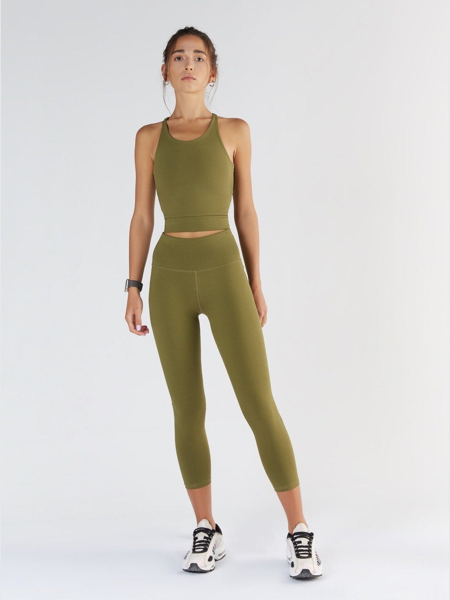Damen 7/8 Leggings recycelt - Evermind.eco