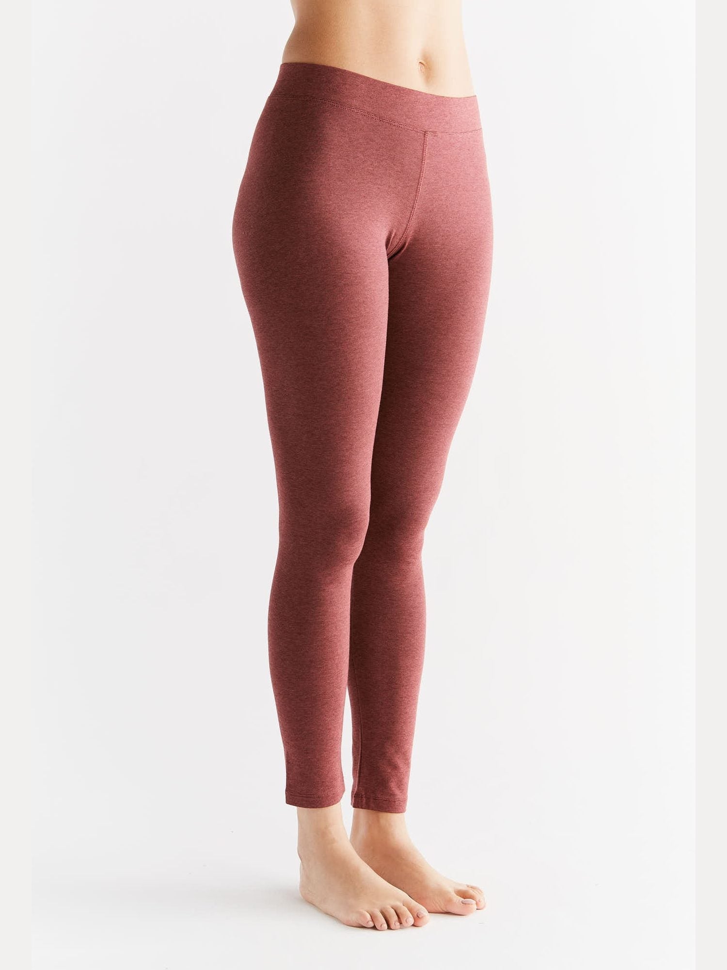 Damen Bio-Baumwoll Jersey-Leggings - Evermind.eco