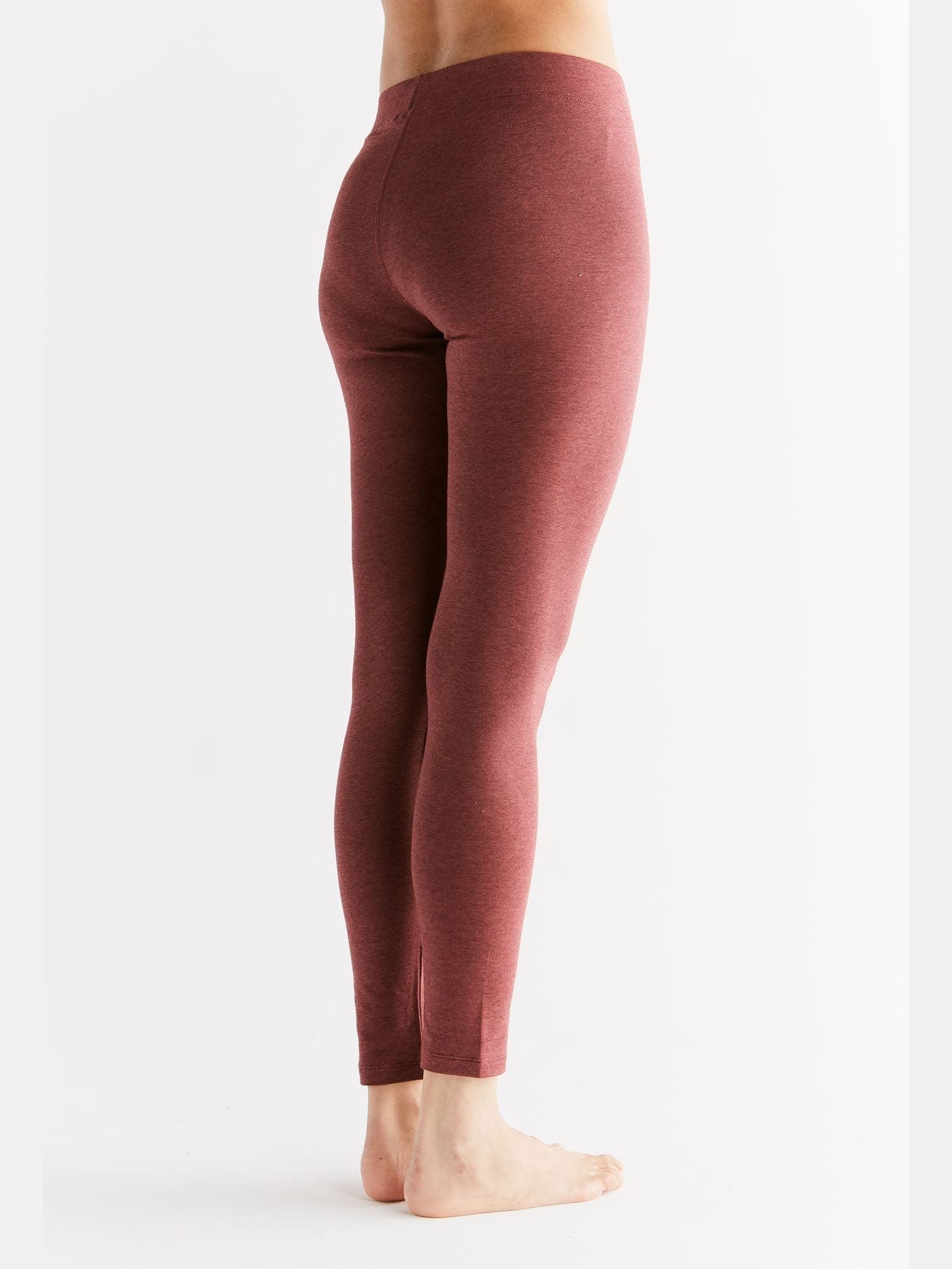 Damen Bio-Baumwoll Jersey-Leggings - Evermind.eco