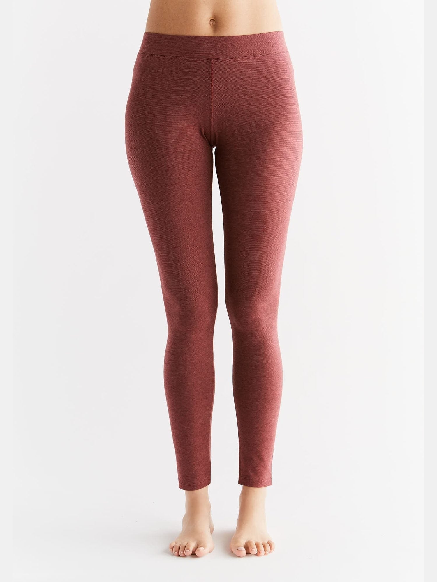 Damen Bio-Baumwoll Jersey-Leggings - Evermind.eco