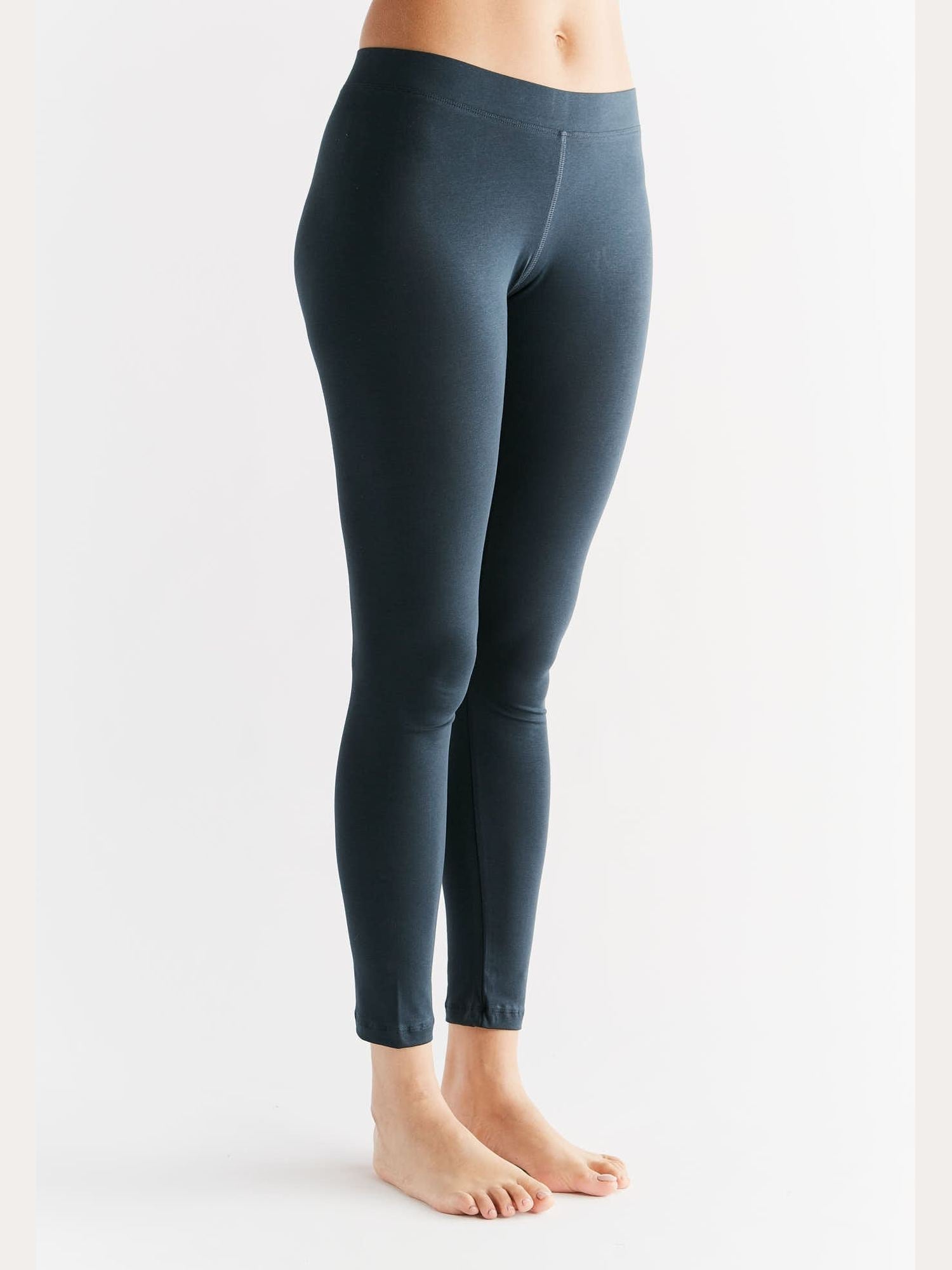 Damen Bio-Baumwoll Jersey-Leggings - Evermind.eco