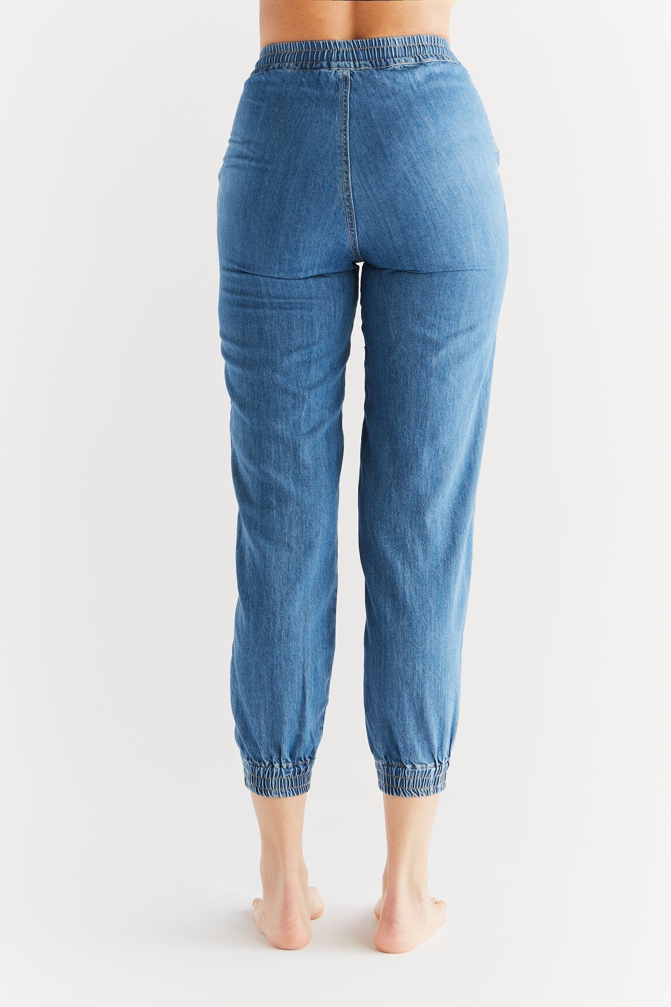 Damen Bio-Baumwoll Joggjeans - Evermind.eco