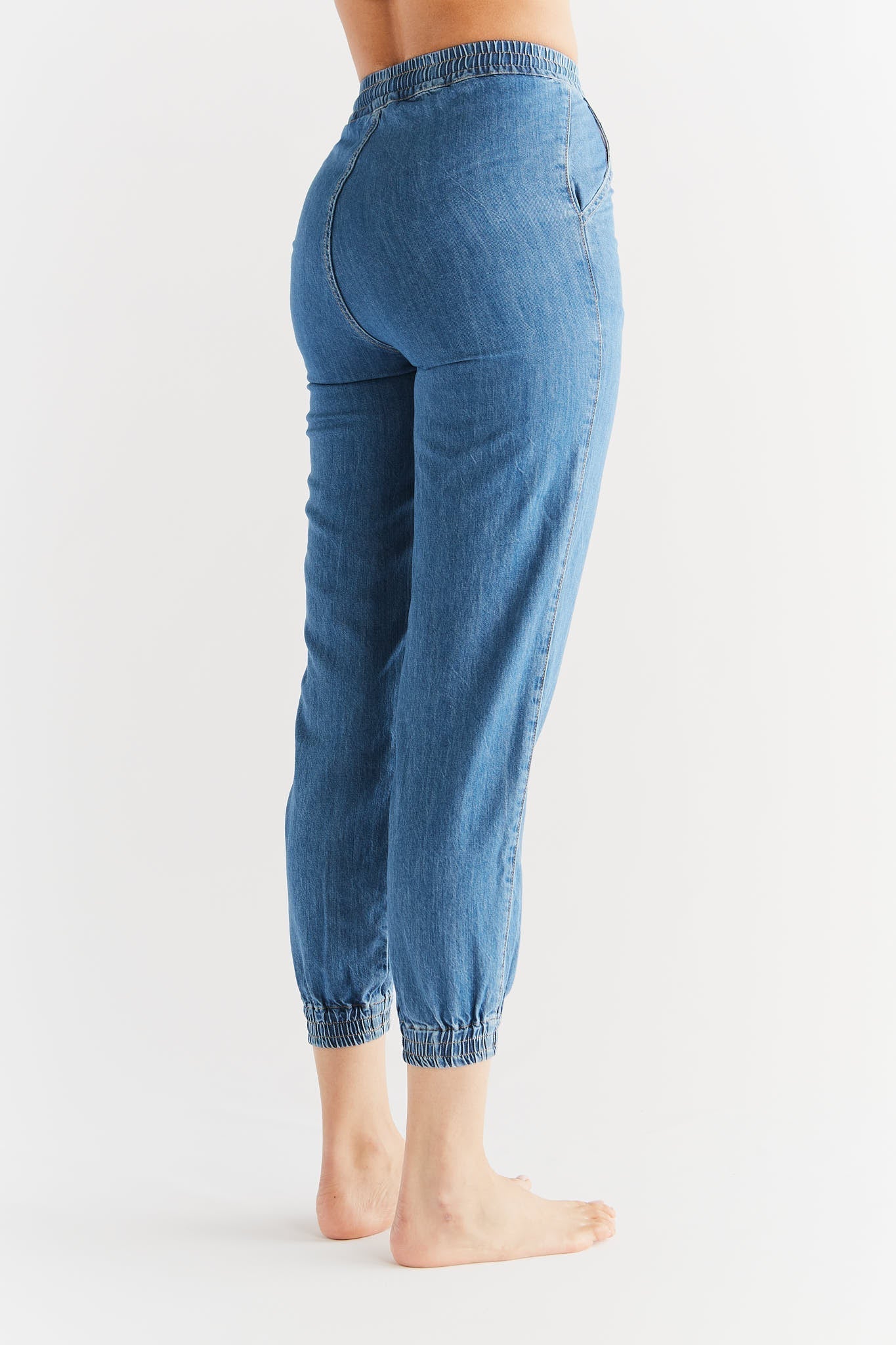 Damen Bio-Baumwoll Joggjeans - Evermind.eco