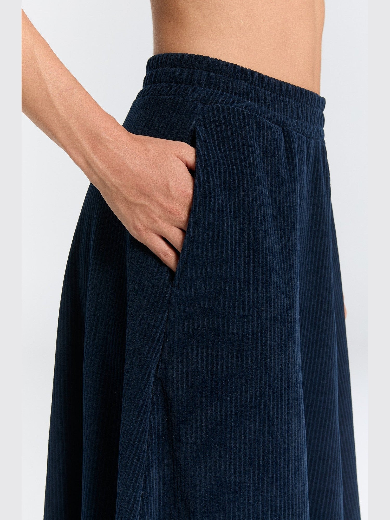 Damen Bio-Baumwoll Nicki-Cord Rock - Evermind.eco