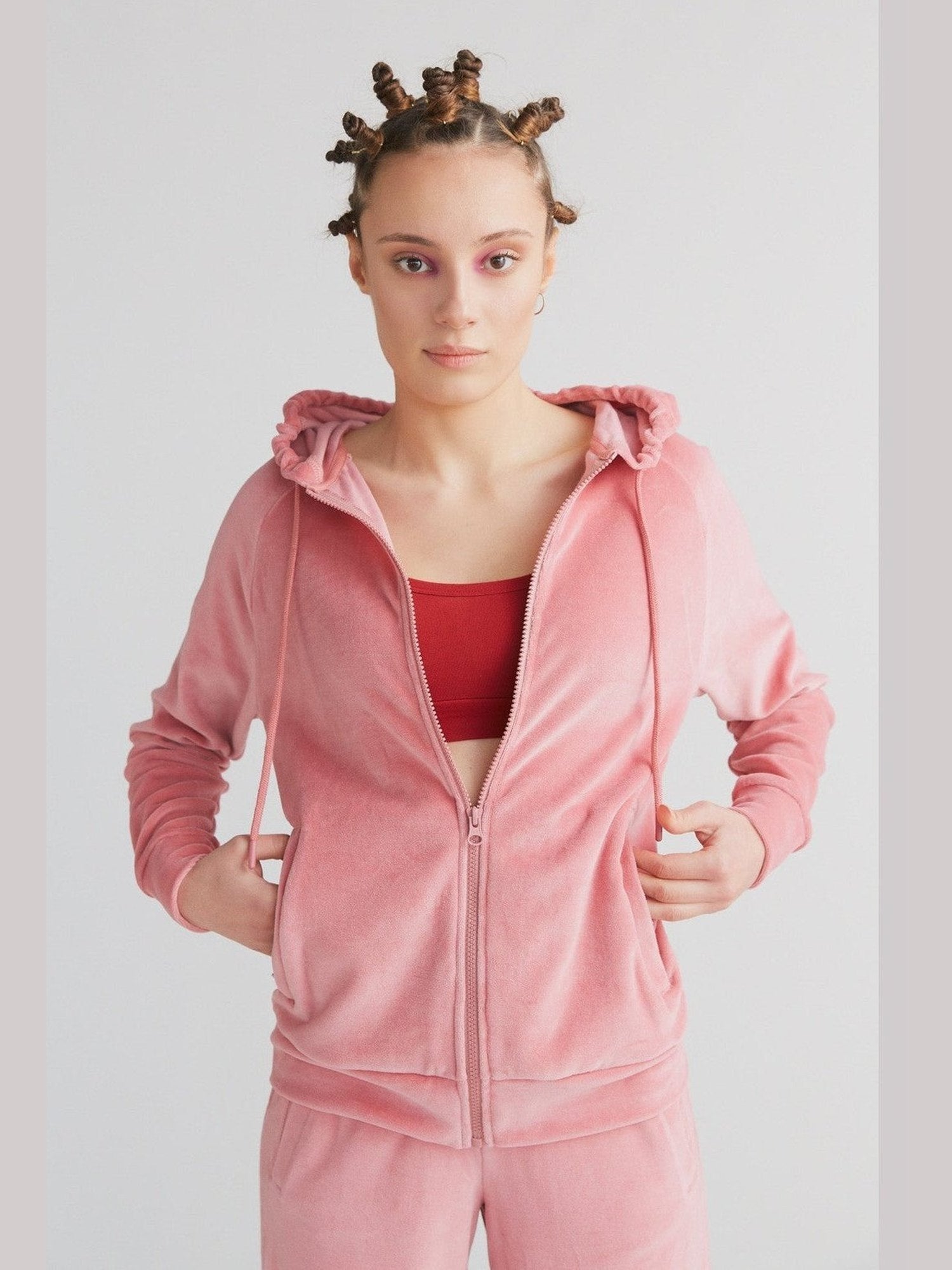 Damen Bio-Baumwoll Nickijacke - Evermind.eco