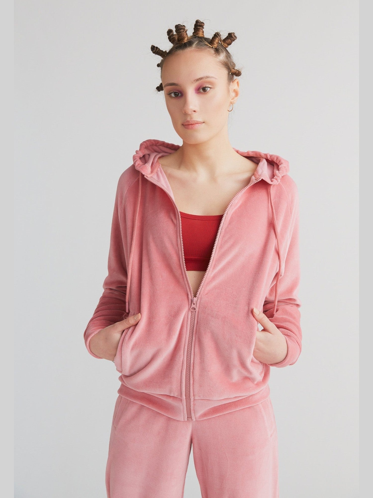 Damen Bio-Baumwoll Nickijacke - Evermind.eco