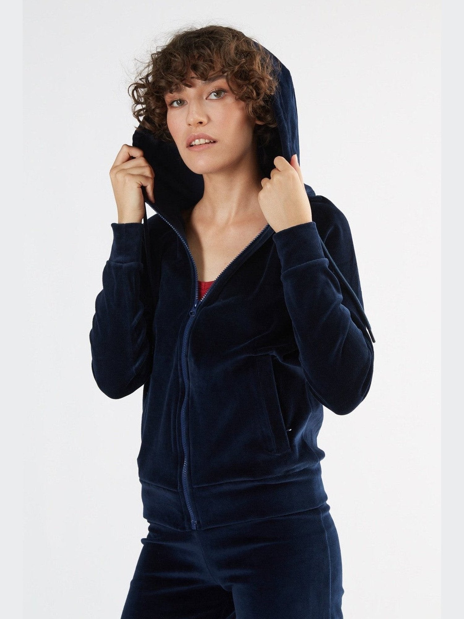 Damen Bio-Baumwoll Nickijacke - Evermind.eco