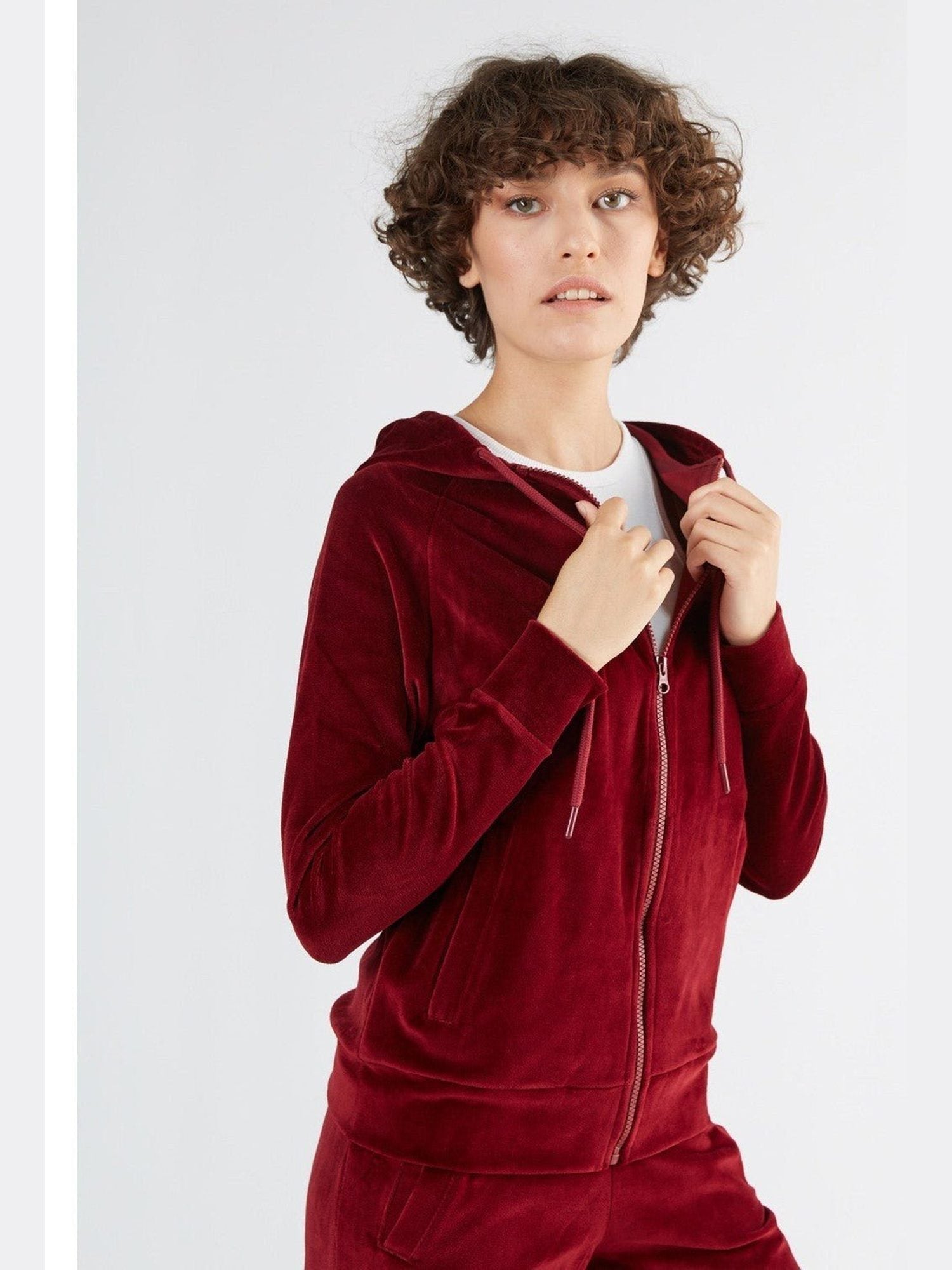 Damen Bio-Baumwoll Nickijacke - Evermind.eco