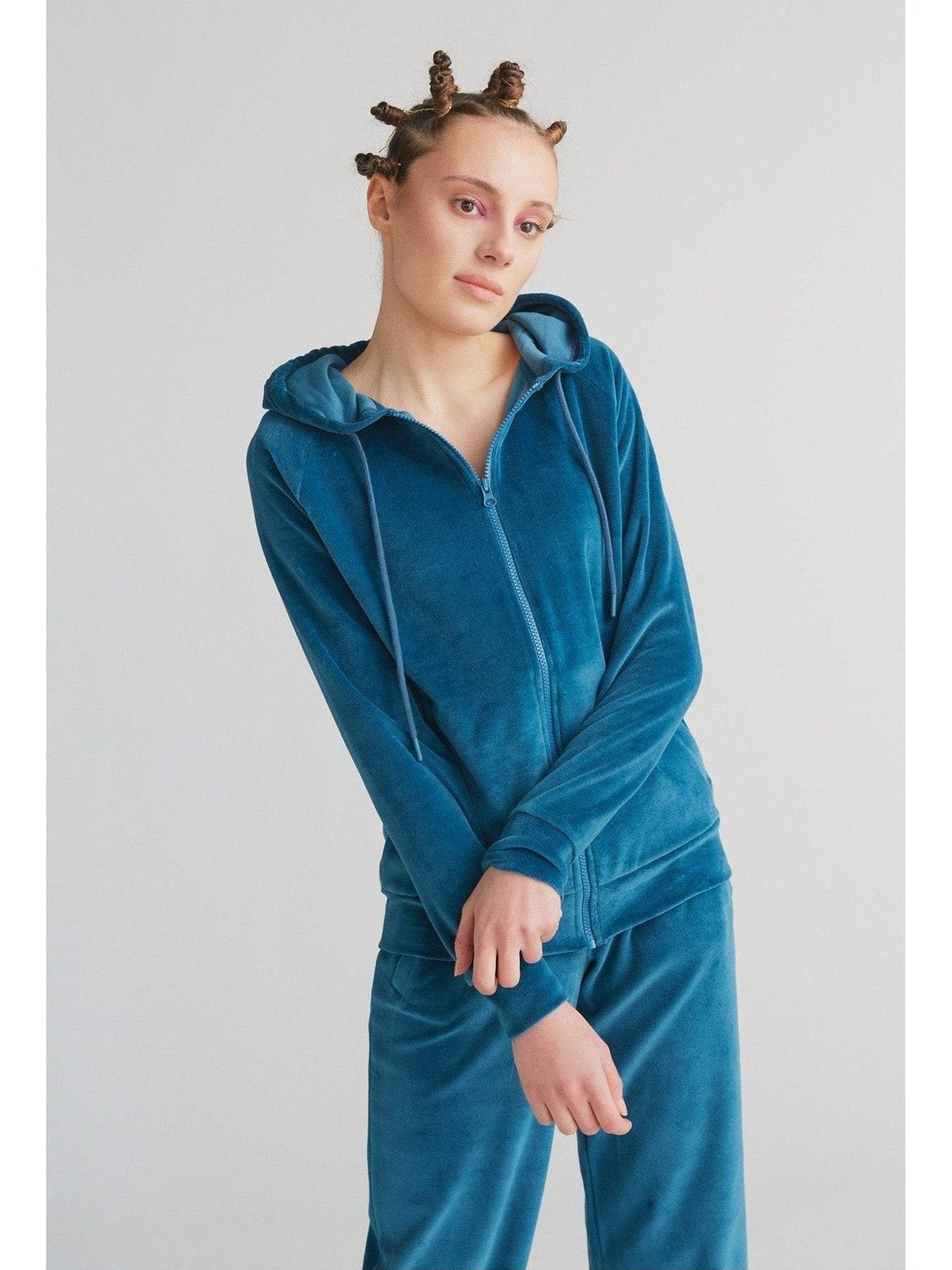 Damen Bio-Baumwoll Nickijacke - Evermind.eco