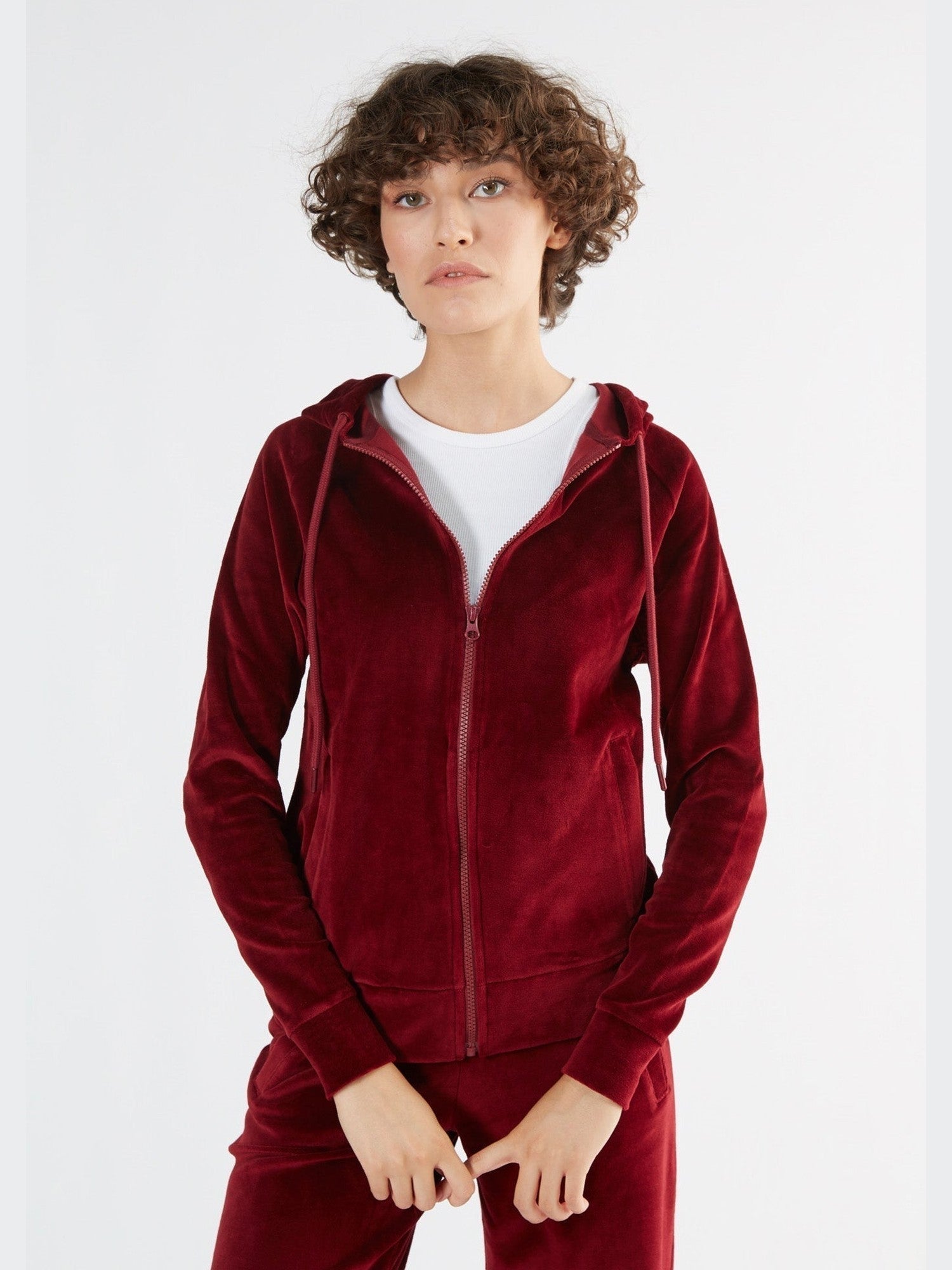 Damen Bio-Baumwoll Nickijacke - Evermind.eco