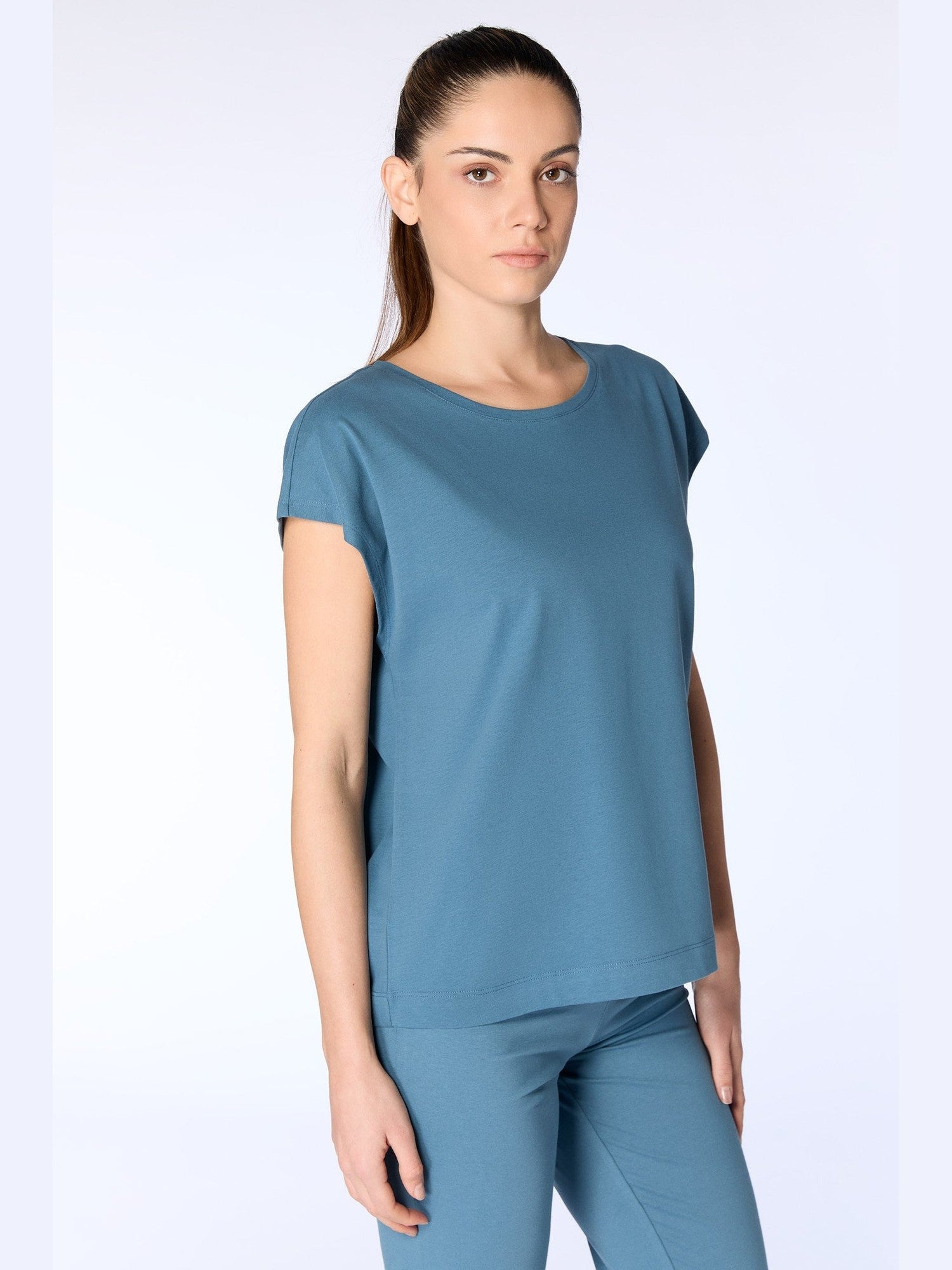 Damen Bio-Baumwoll-Oversize-Shirt - Evermind.eco