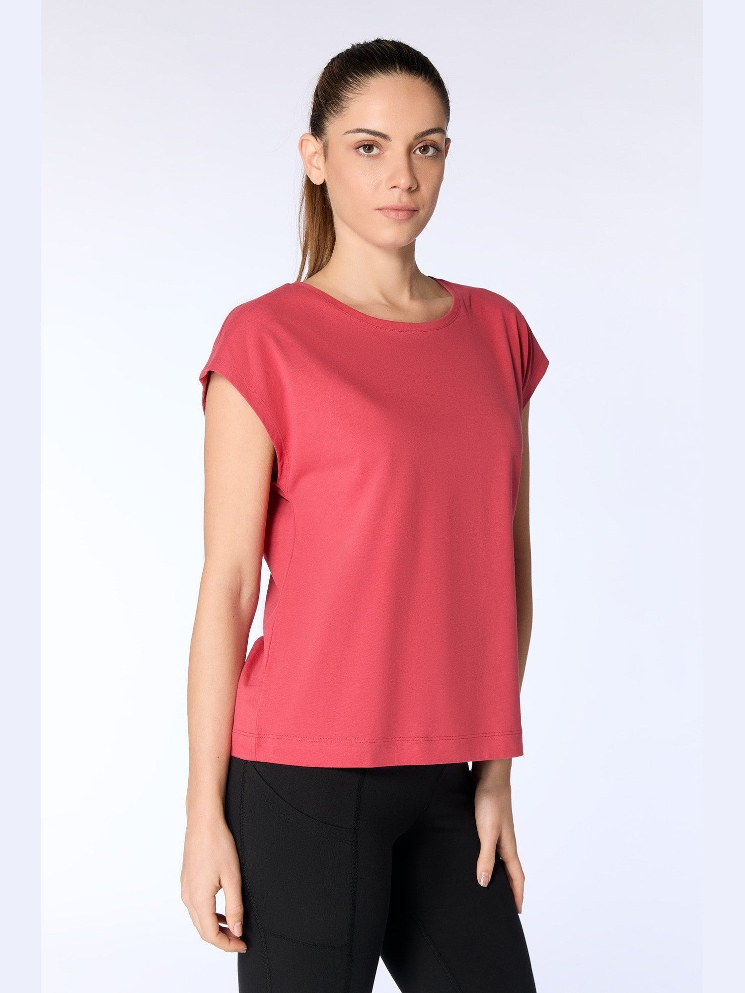 Damen Bio-Baumwoll-Oversize-Shirt - Evermind.eco