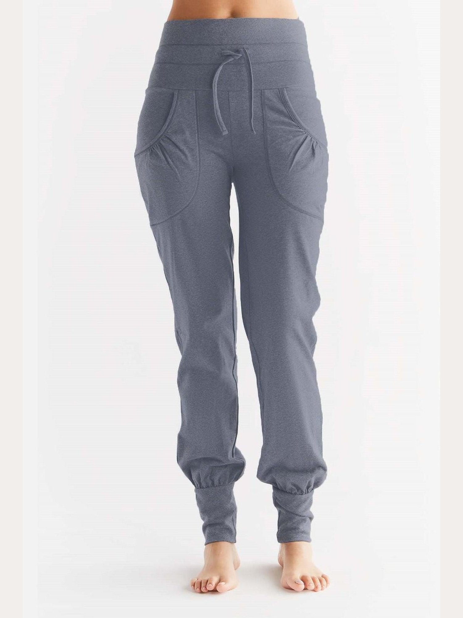 Damen Bio-Baumwoll Yoga Pants - Evermind.eco