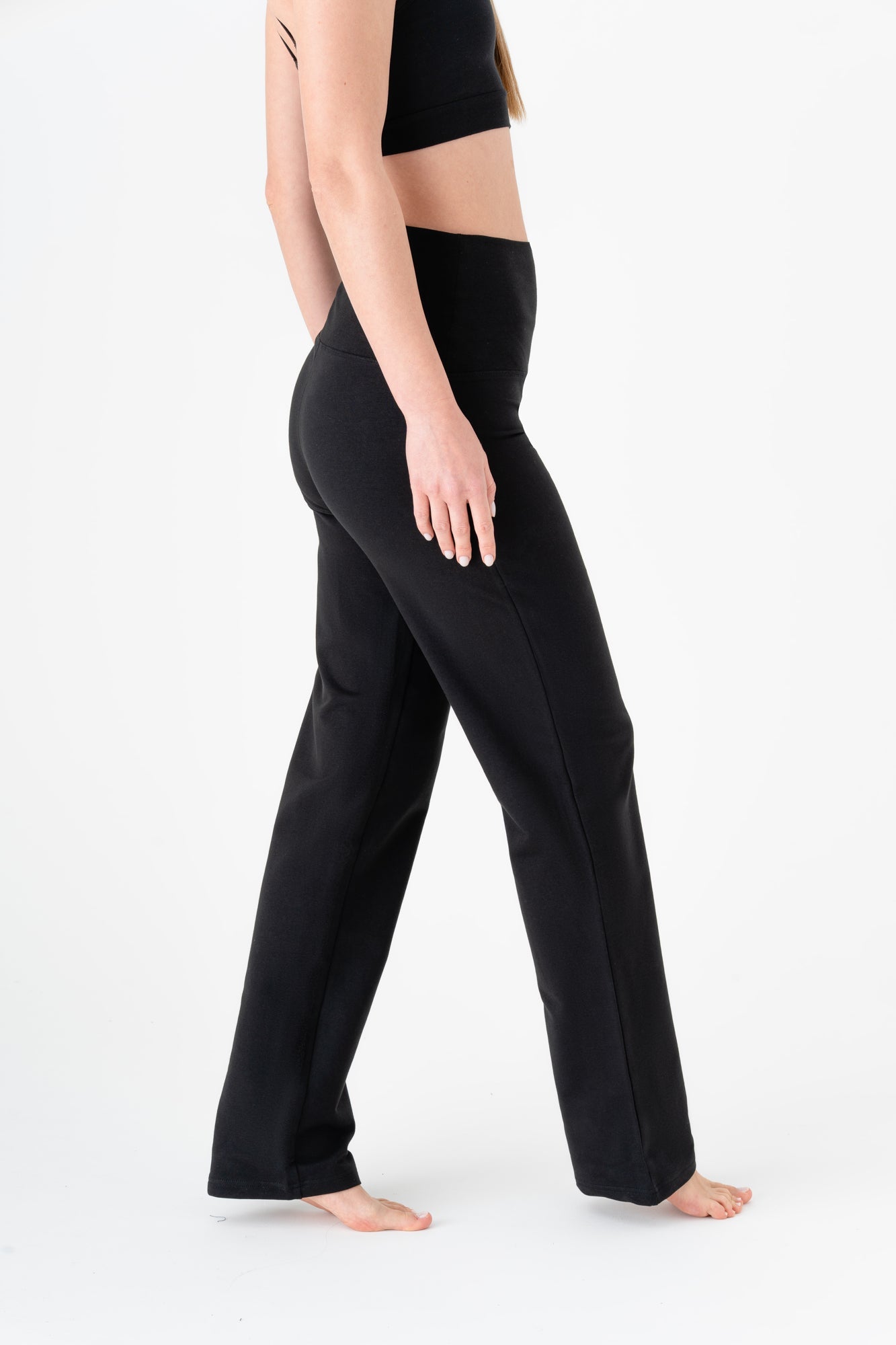Damen Bio-Baumwoll Yogahose - Evermind.eco