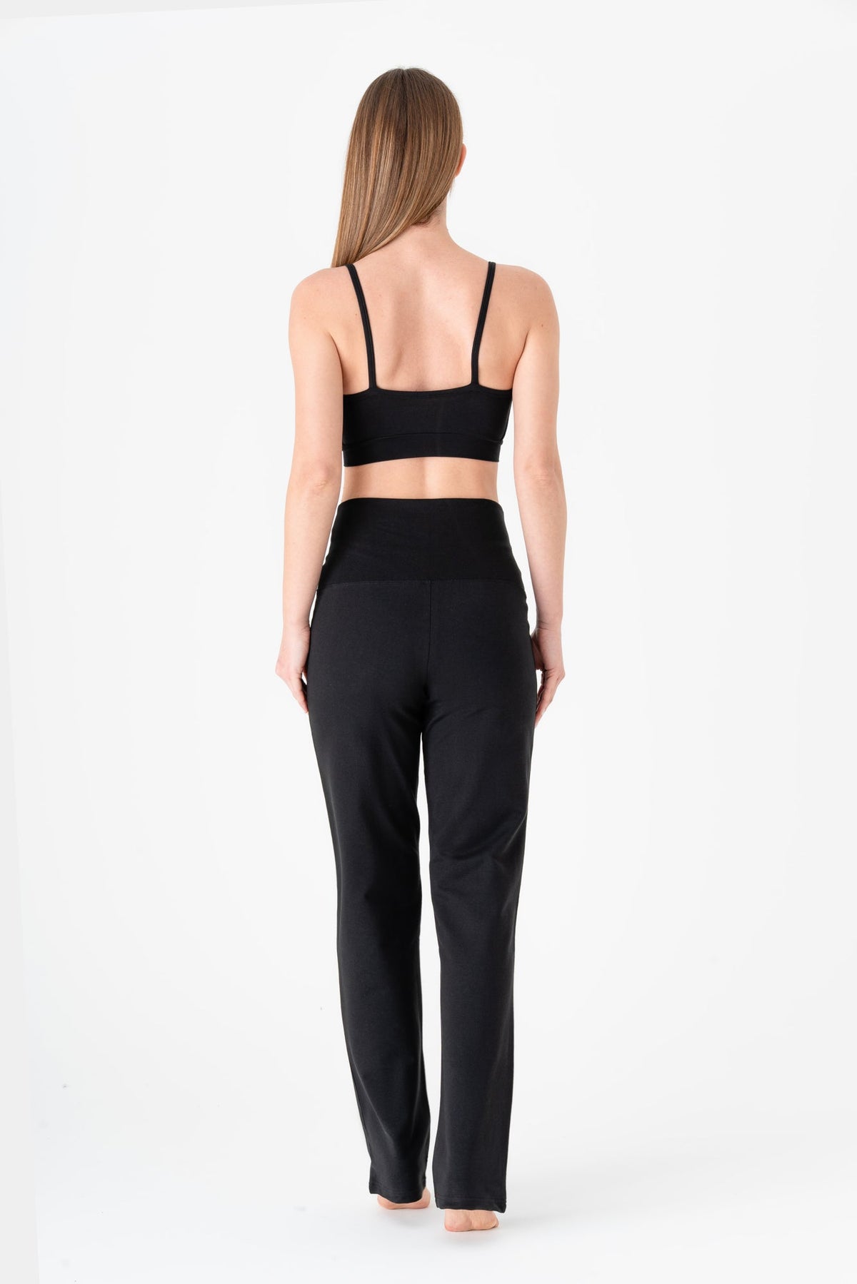 Damen Bio-Baumwoll Yogahose - Evermind.eco