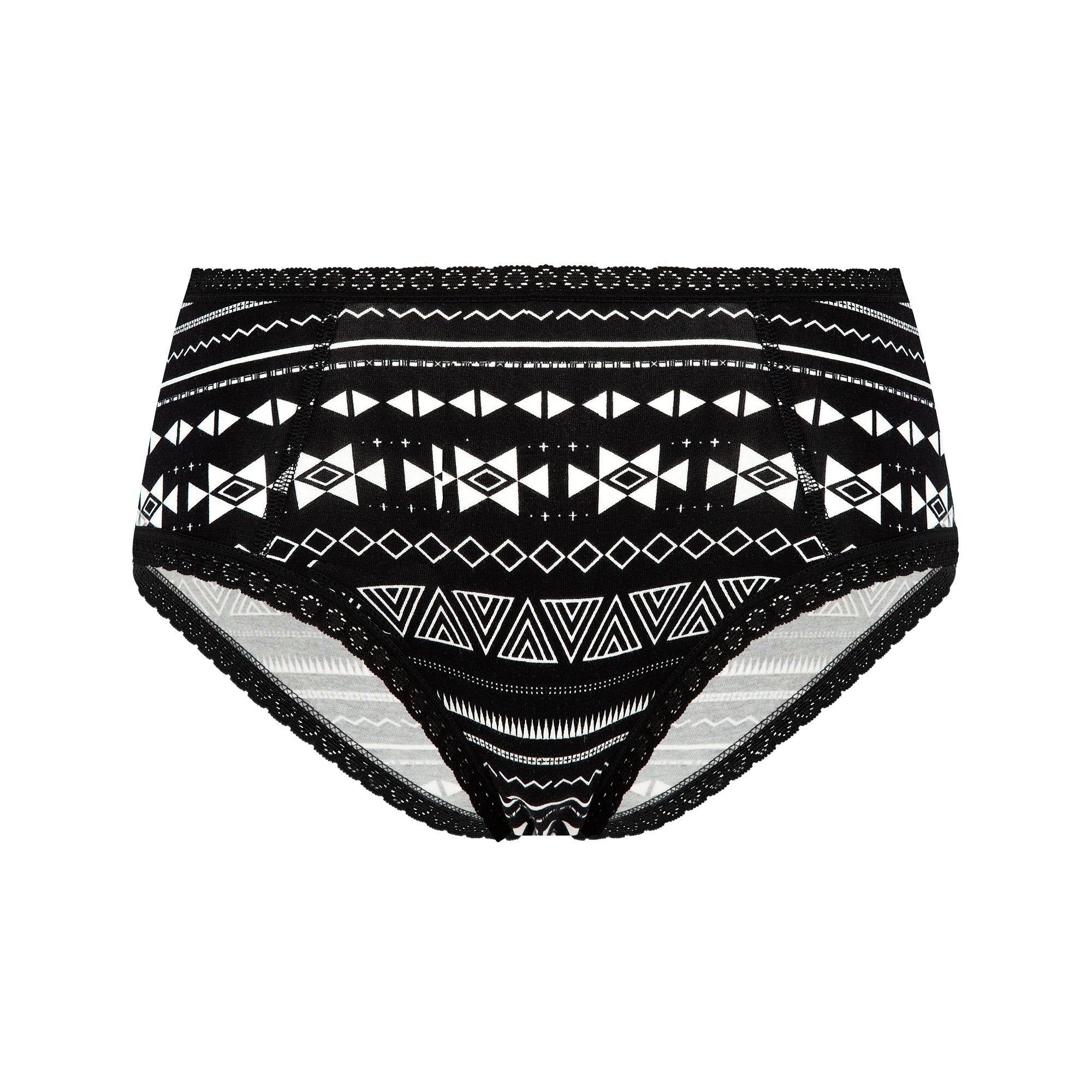 Damen Hipster mit Spitze (6er Pack) - Evermind.eco