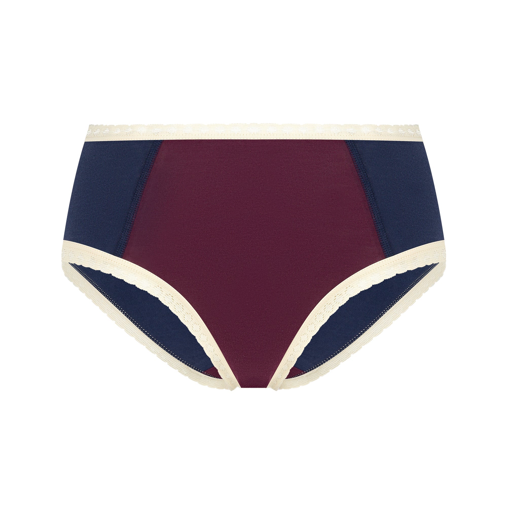 Damen Hipster mit Spitze (6er Pack) - Evermind.eco