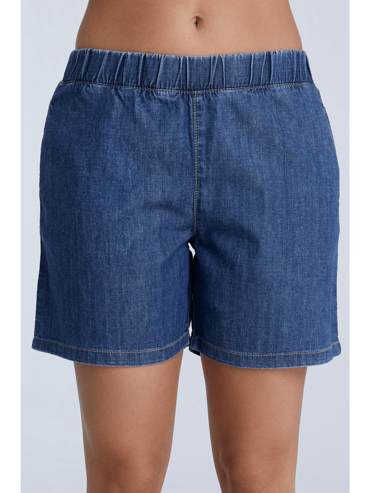 Damen Jeansshorts aus 100% Bio-Baumwolle - Evermind.eco