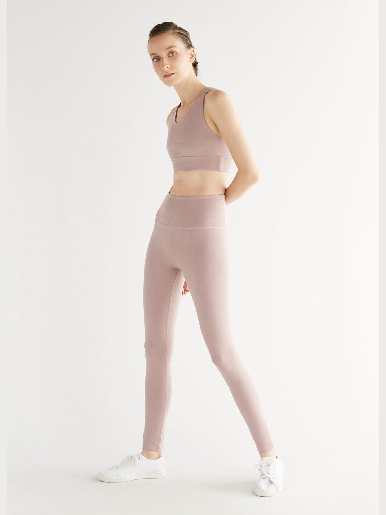 Damen Leggings recycelt - Evermind.eco