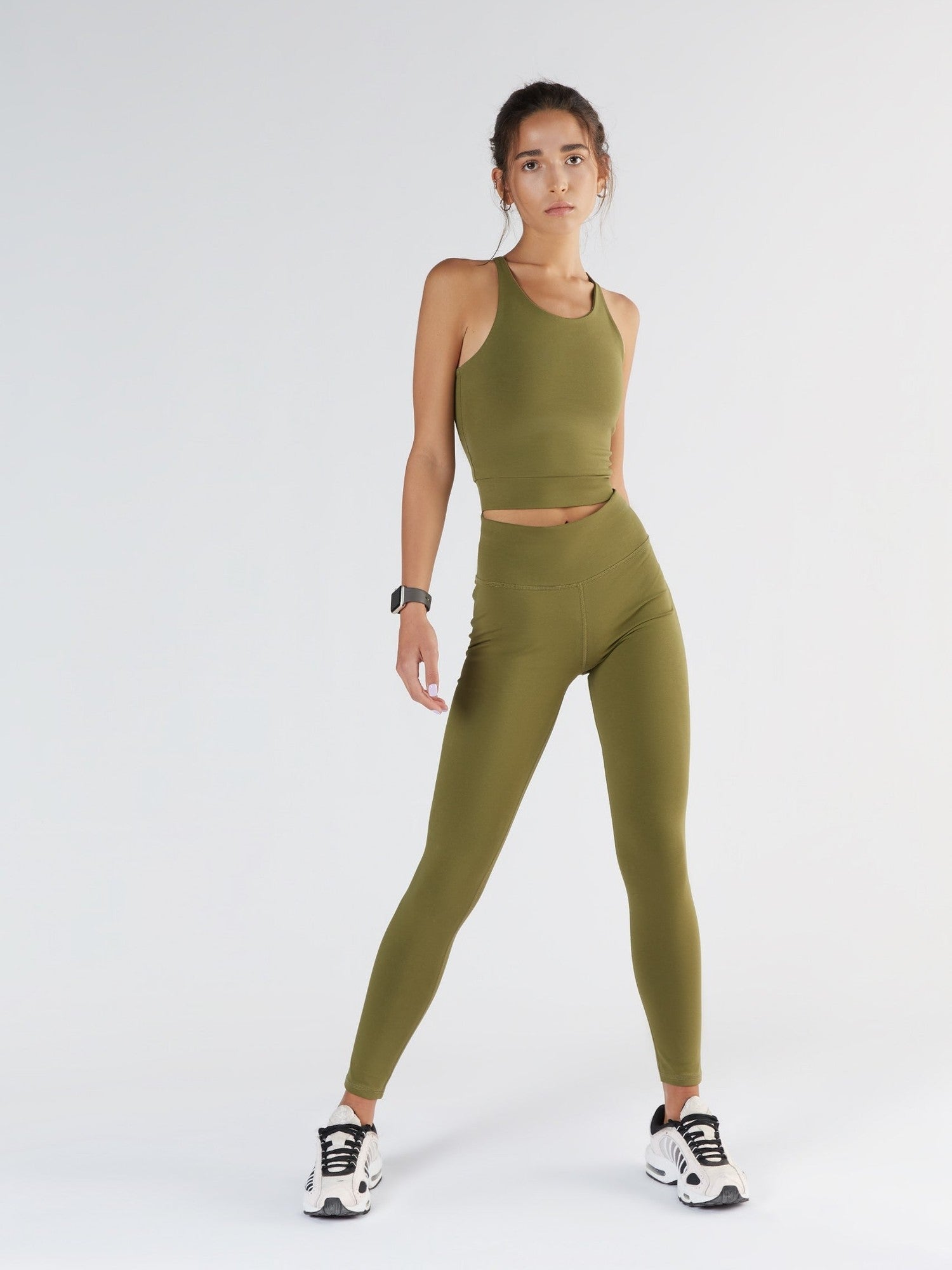Damen Leggings recycelt - Evermind.eco