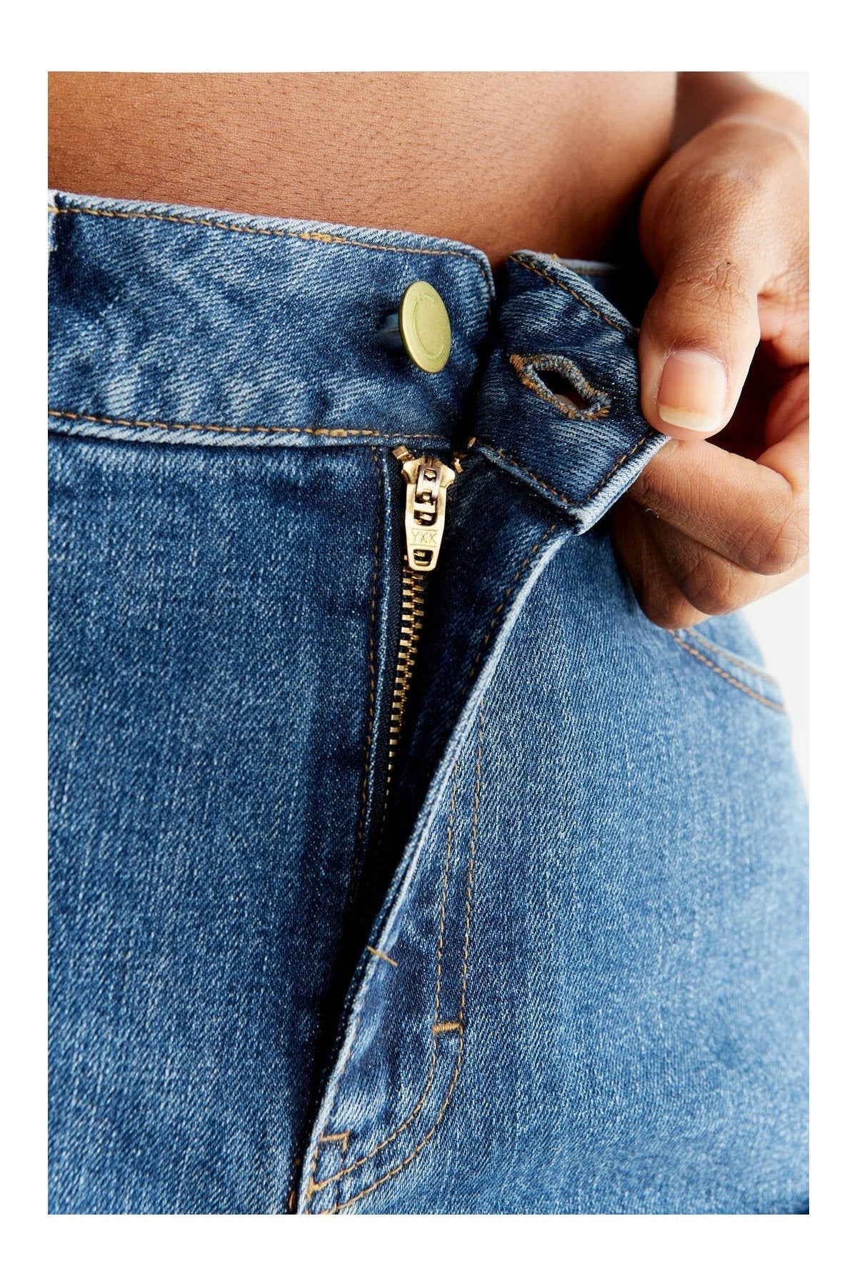 Damen Momfit Jeans aus Bio-Baumwolle - Evermind.eco