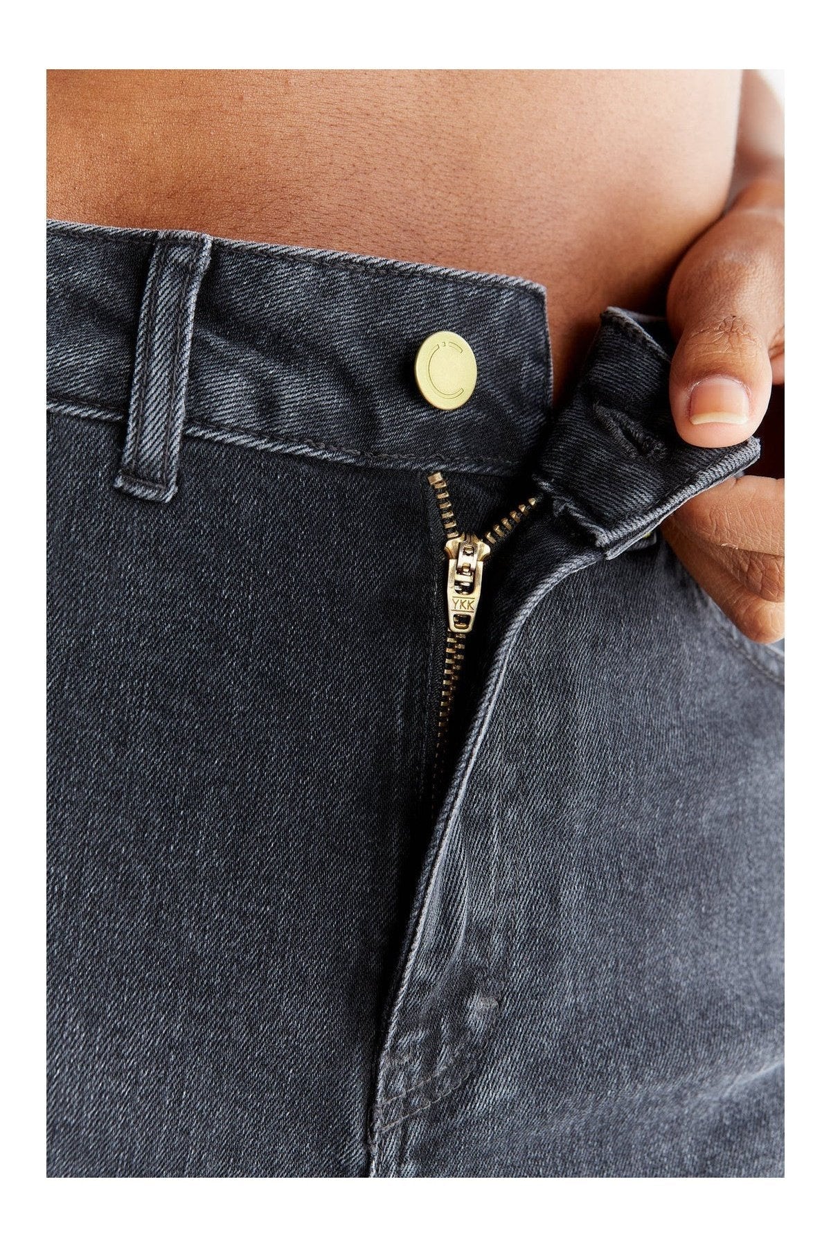 Damen Momfit Jeans aus Bio-Baumwolle - Evermind.eco