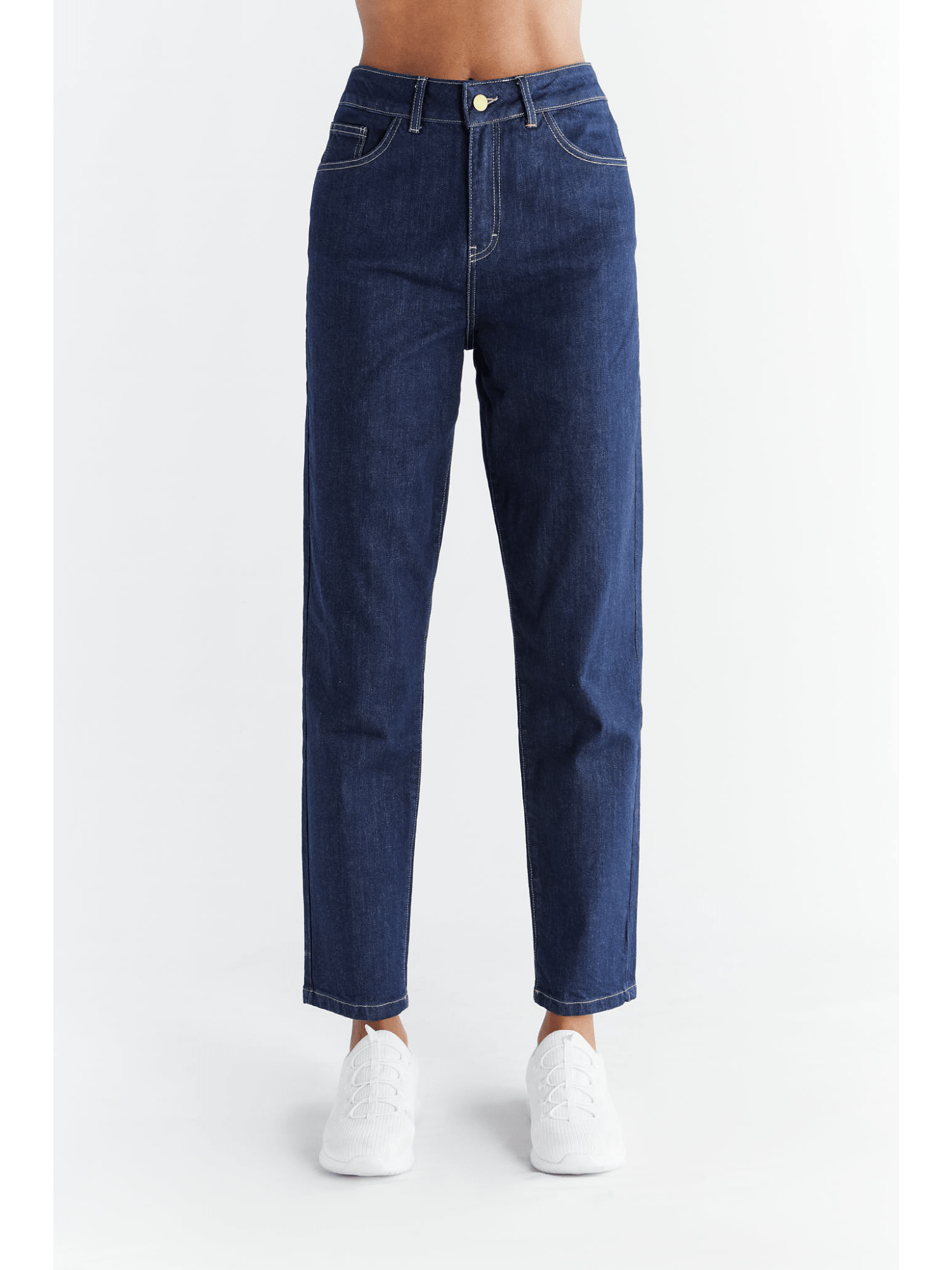 Damen Momfit Jeans aus Bio-Baumwolle - Evermind.eco