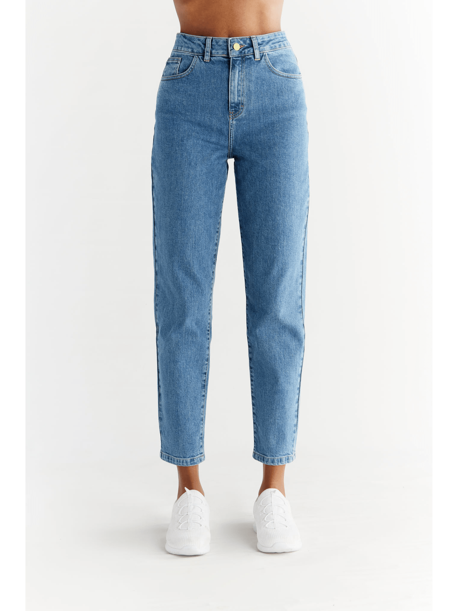 Damen Momfit Jeans aus Bio-Baumwolle - Evermind.eco
