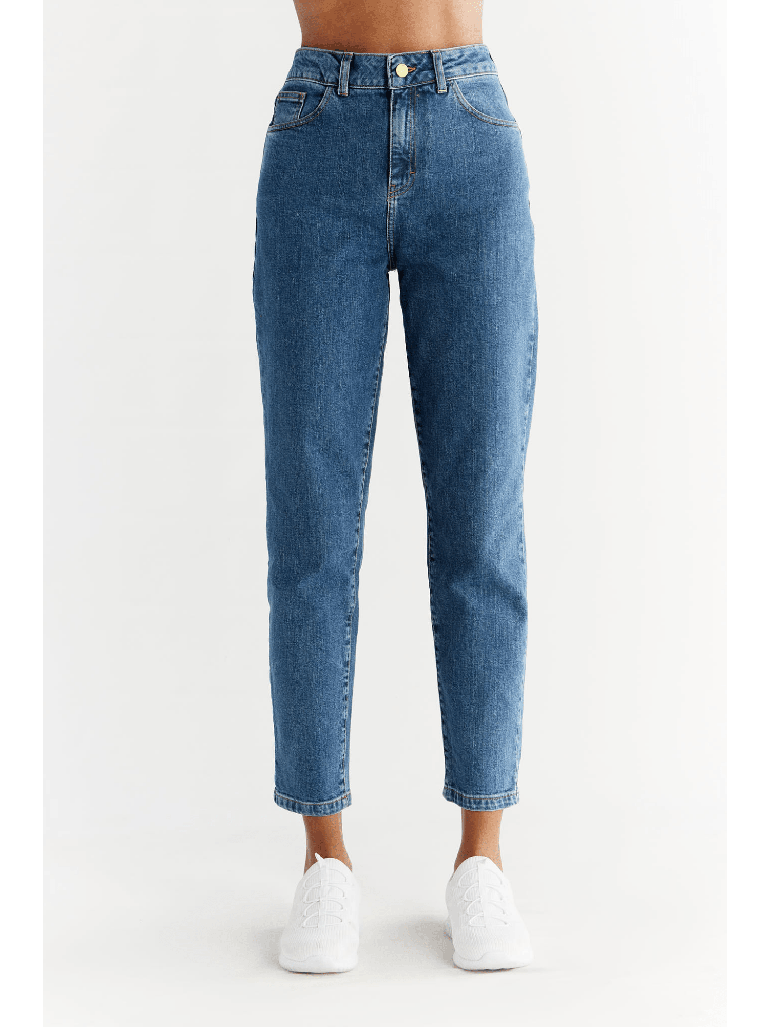 Damen Momfit Jeans aus Bio-Baumwolle - Evermind.eco