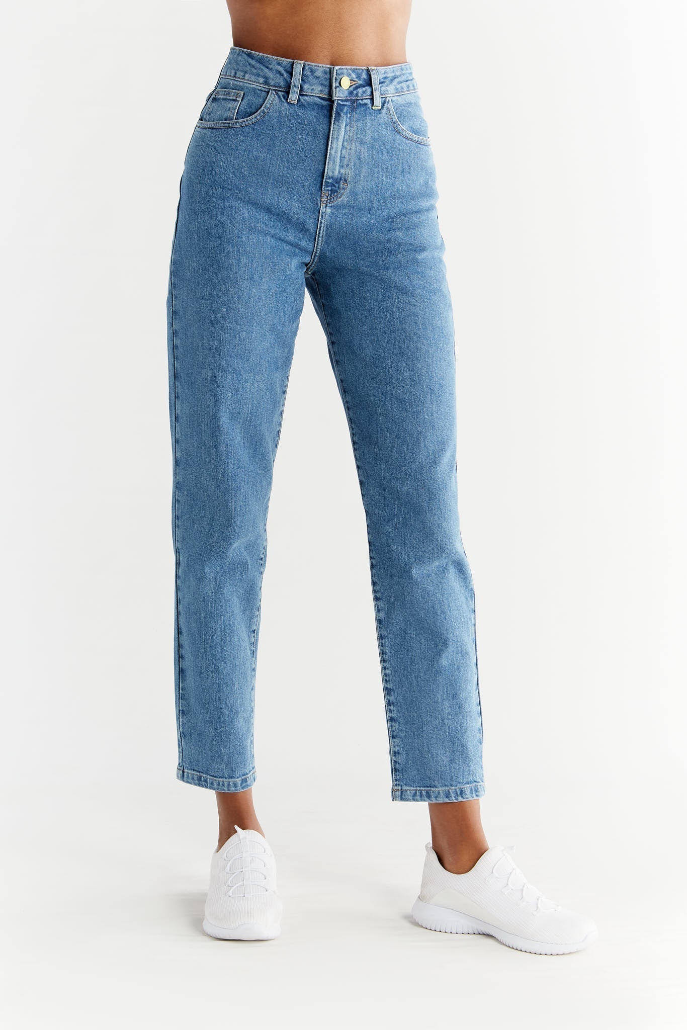Damen Momfit Jeans aus Bio-Baumwolle - Evermind.eco