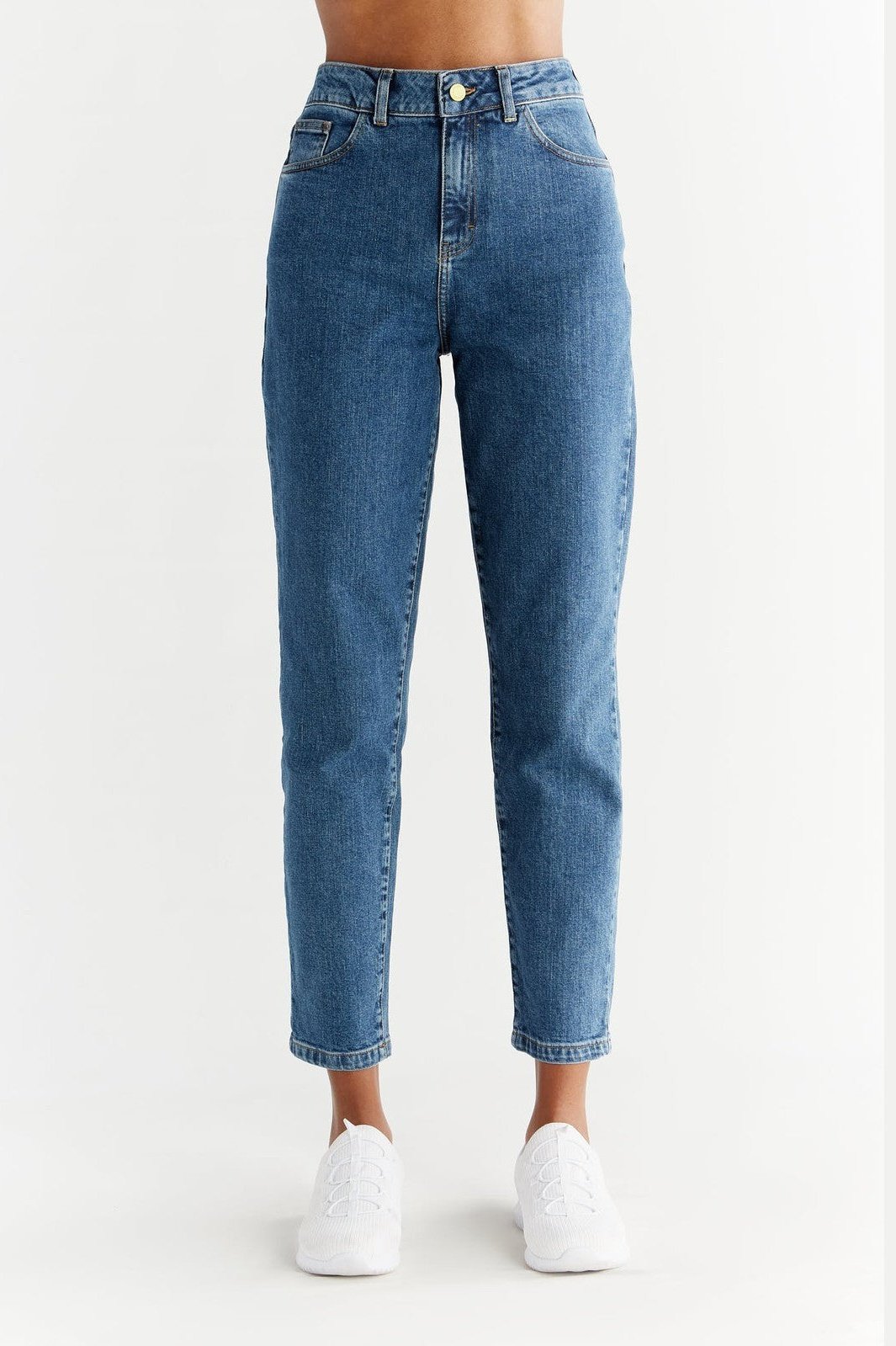 Damen Momfit Jeans aus Bio-Baumwolle - Evermind.eco