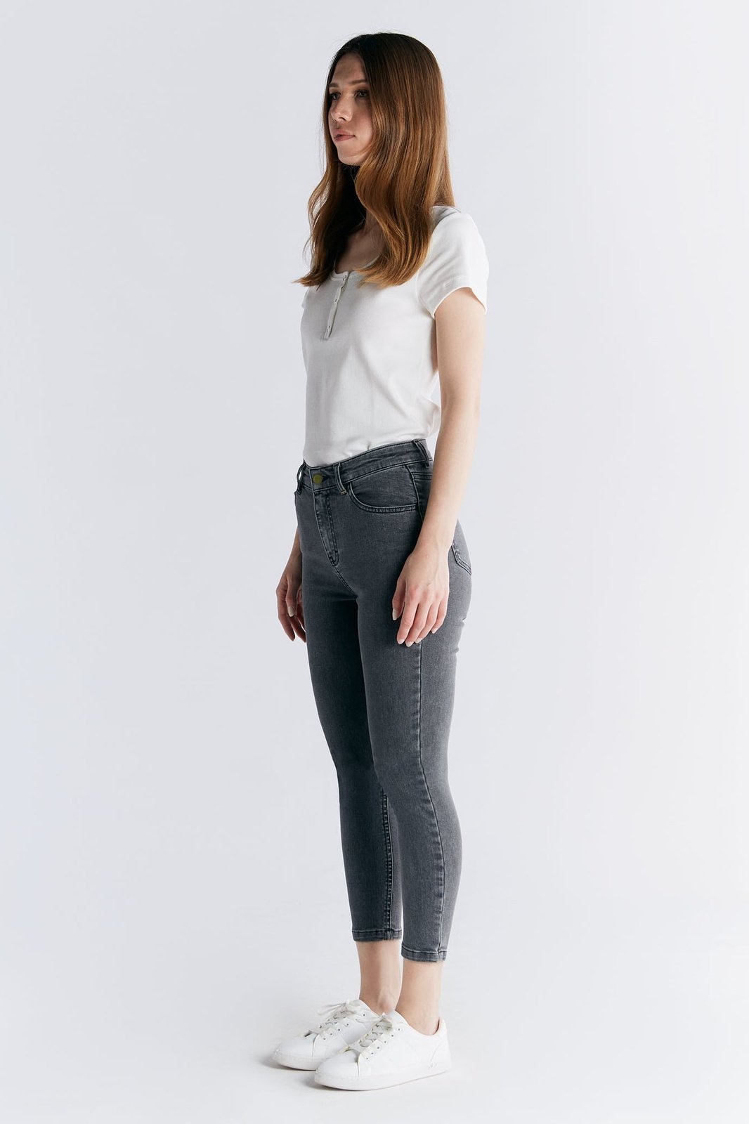 Damen Short Leg Skinny Fit - Evermind.eco