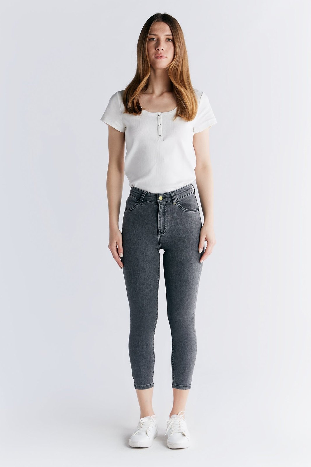 Damen Short Leg Skinny Fit - Evermind.eco