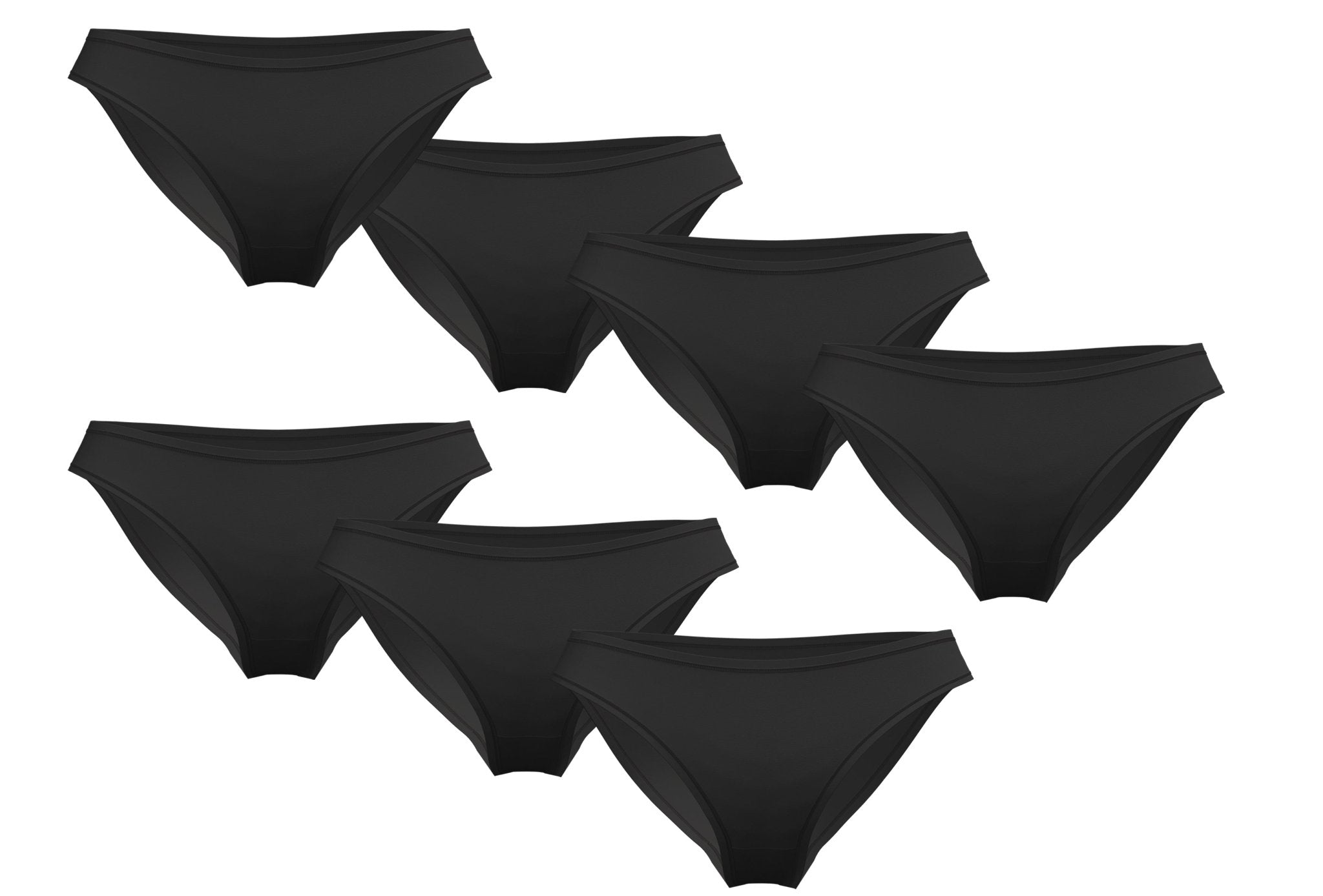Damen Slip Klassische (7er Pack) - Evermind.eco
