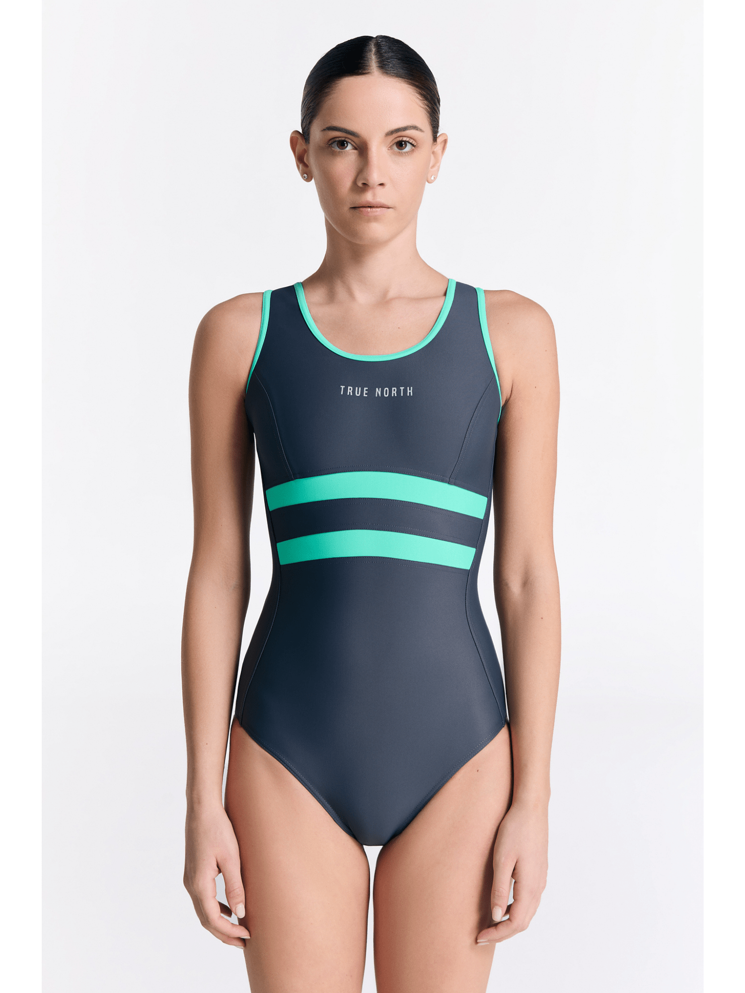 Damen Sport-Badeanzug – Nachhaltig, ECONYL® Recycled, Made in EU, Schnelltrocknend - Evermind.eco