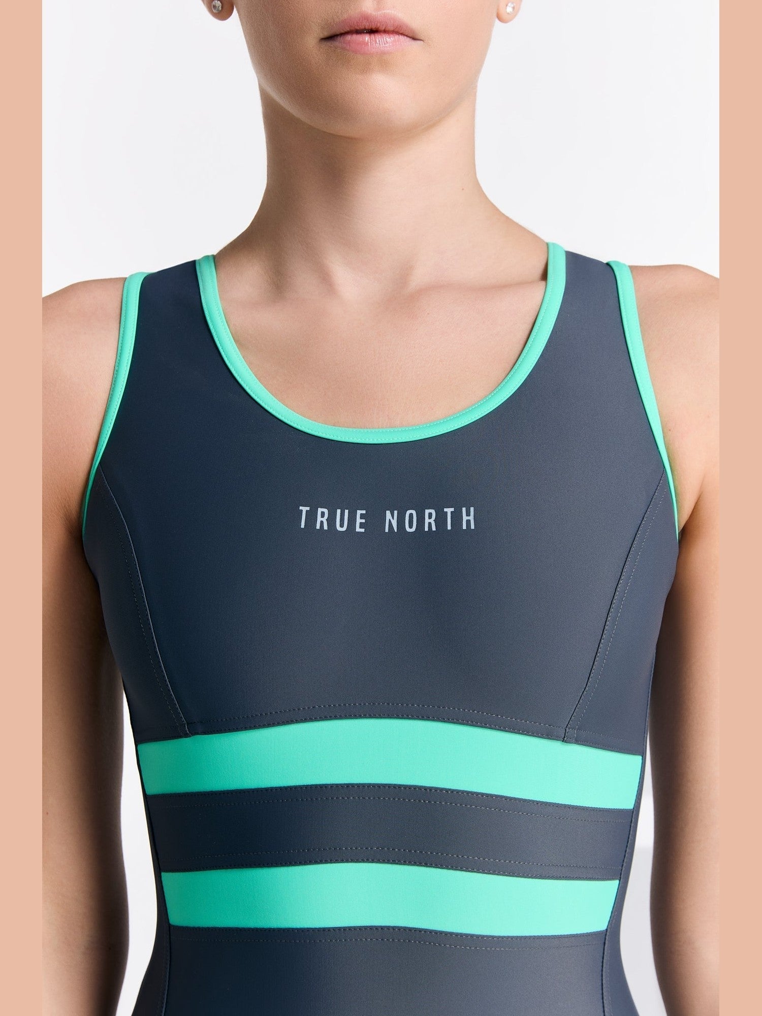 Damen Sport-Badeanzug – Nachhaltig, ECONYL® Recycled, Made in EU, Schnelltrocknend - Evermind.eco