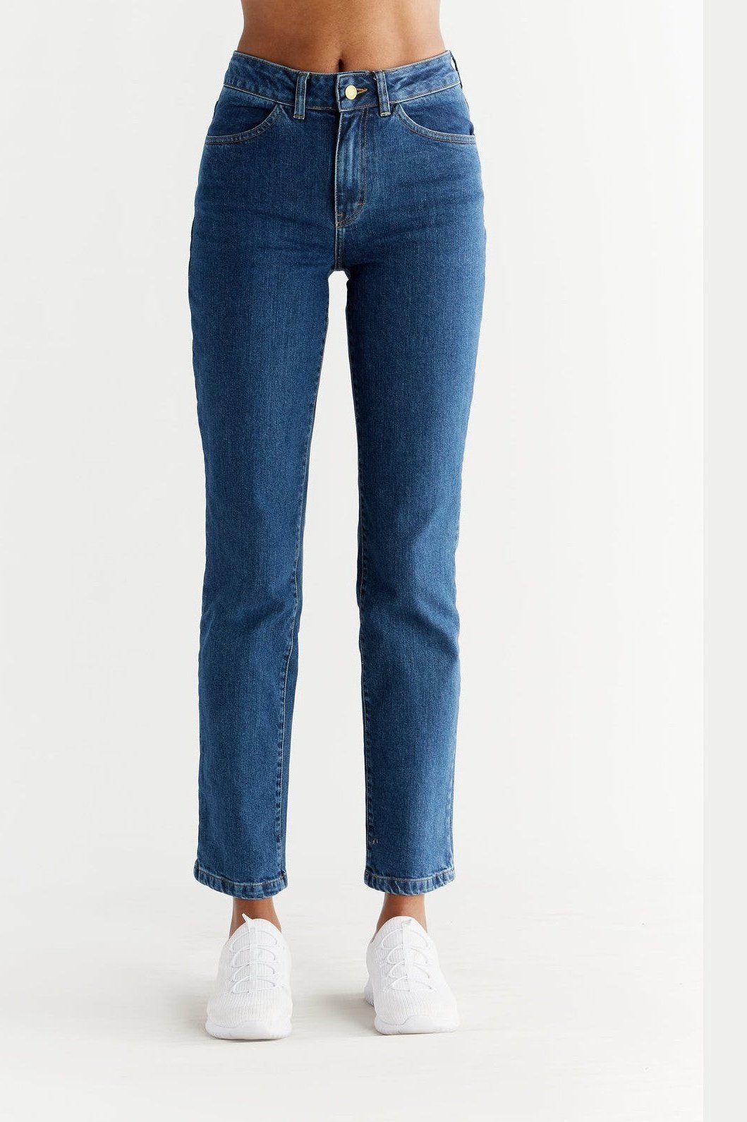 Damen Straight Fit Jeans aus Bio-Baumwolle - Evermind.eco